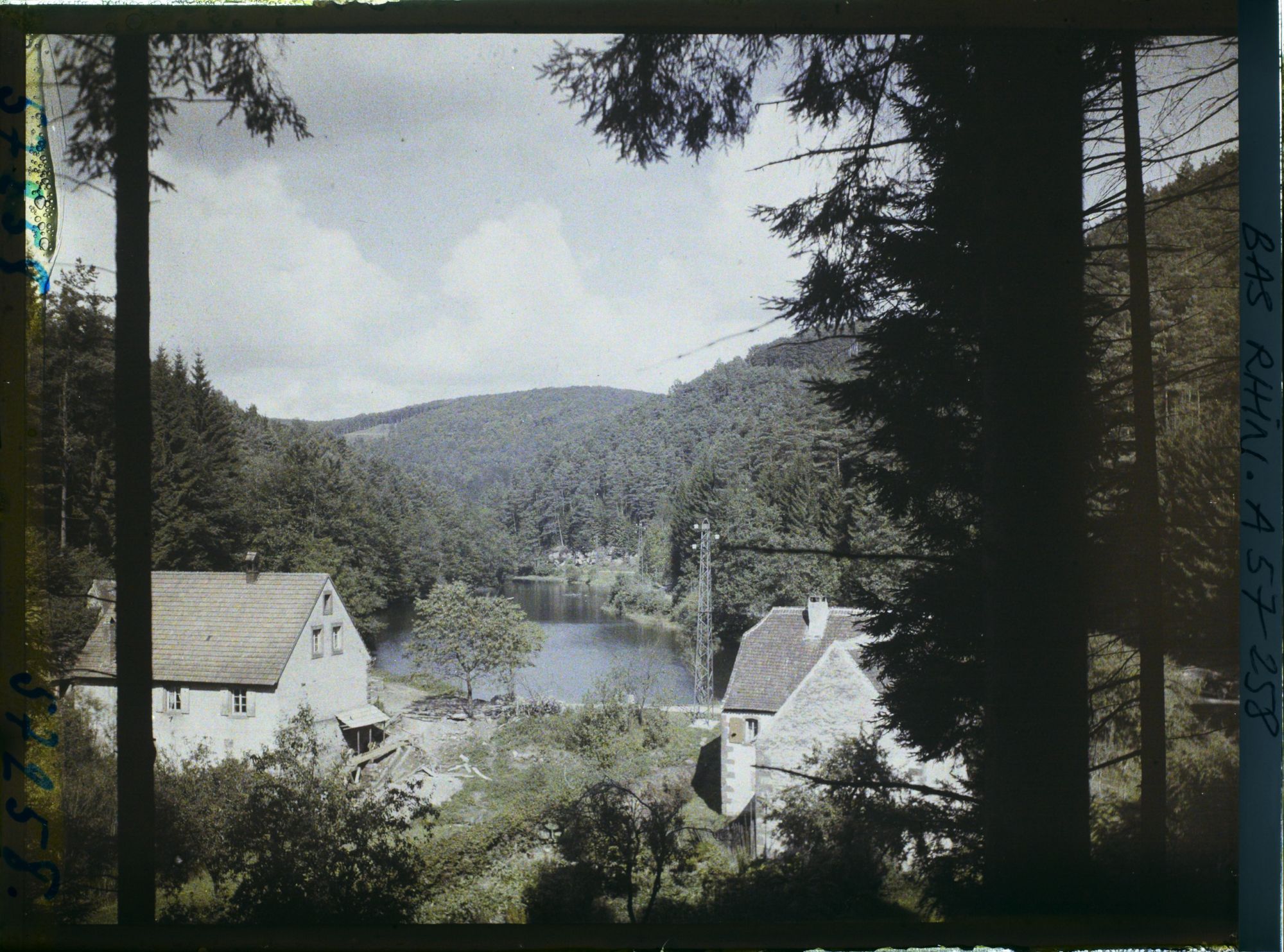 Image représentant Alsace, La Petite Pierre, Vallée vue de l'Etang