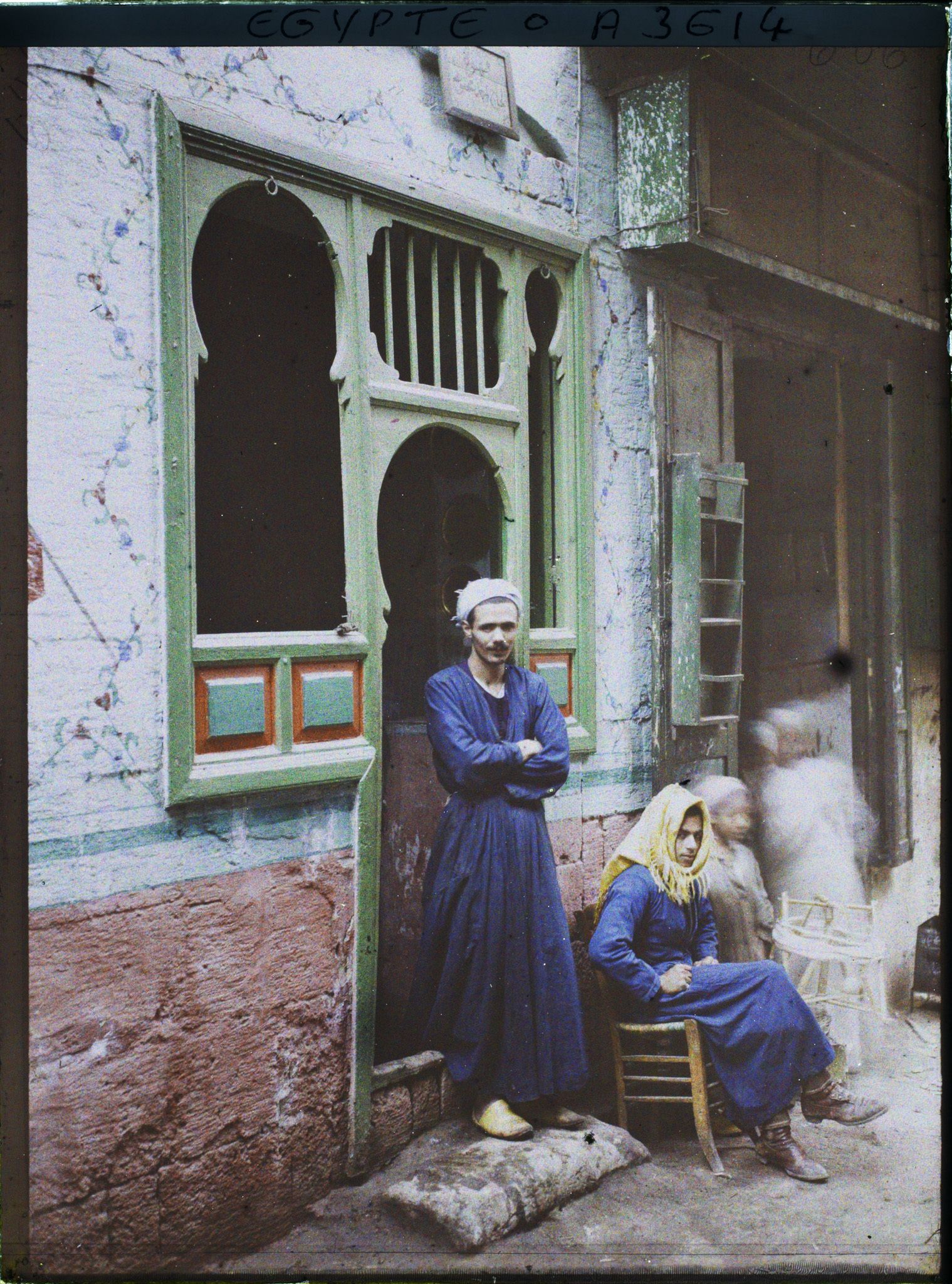 Image représentant Café égyptien dans le Mouski, un des vieux quartiers de la ville
