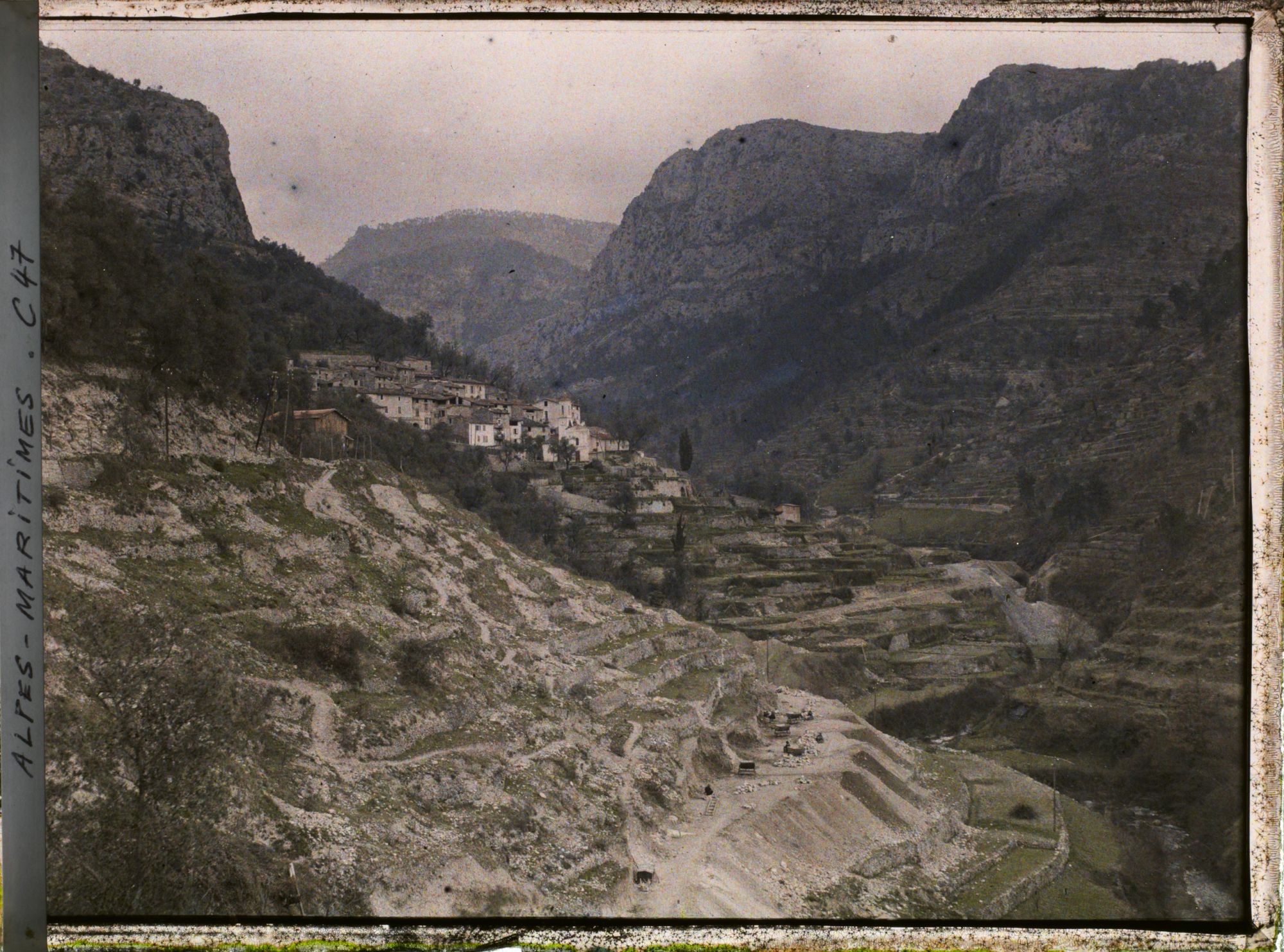 Image représentant Chantier de construction de la ligne ferroviaire Nice-Coni