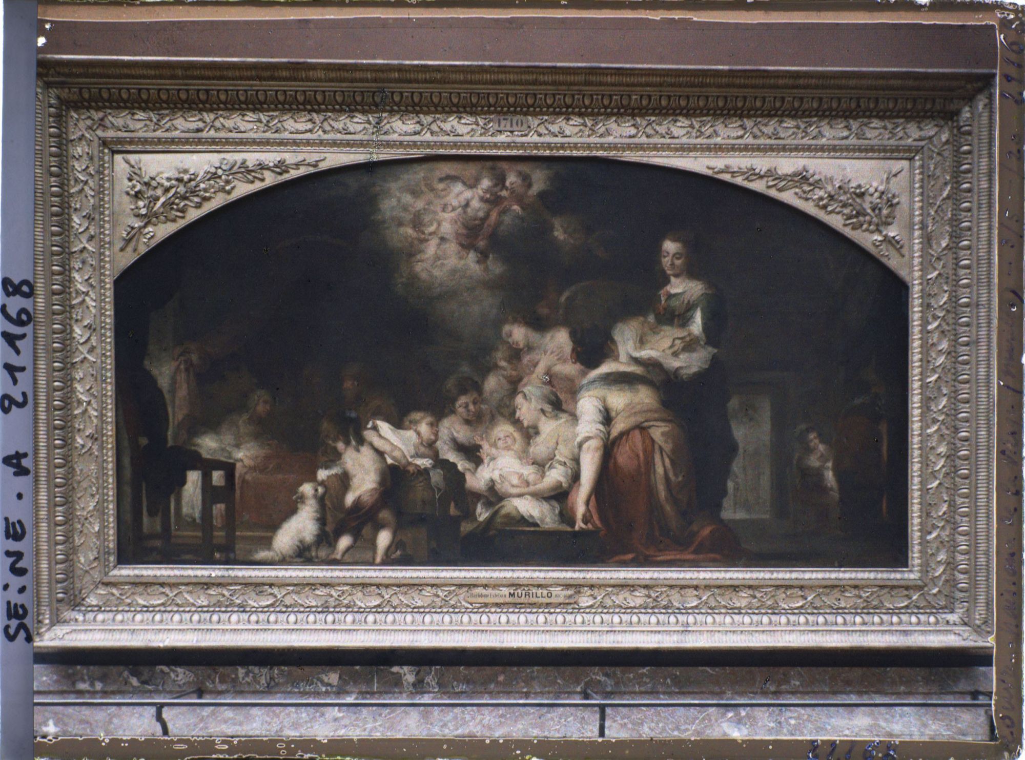 Image représentant La Naissance de la Vierge de Bartolomeo Esteban Murillo, musée du Louvre