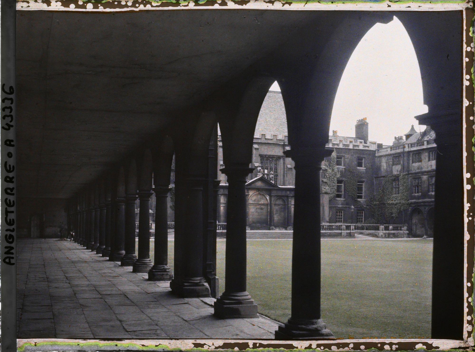 Image représentant La deuxième cour et la galerie du Trinity College