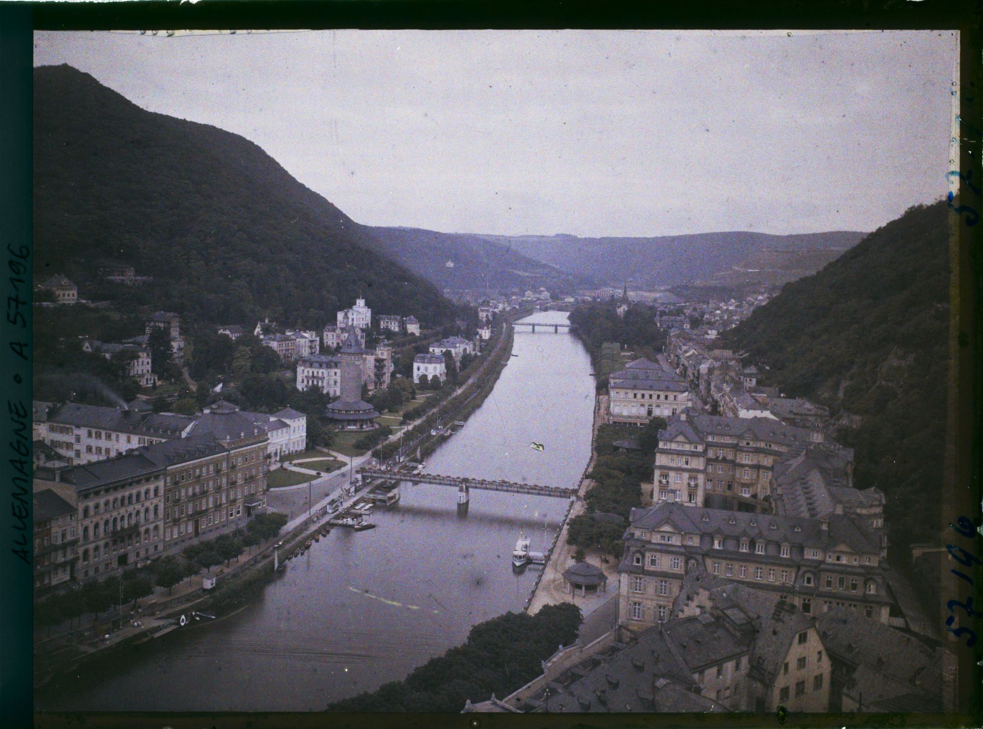 Image représentant Bords du Rhin, Bad-Ems, Bad-Ems - Vues diverses