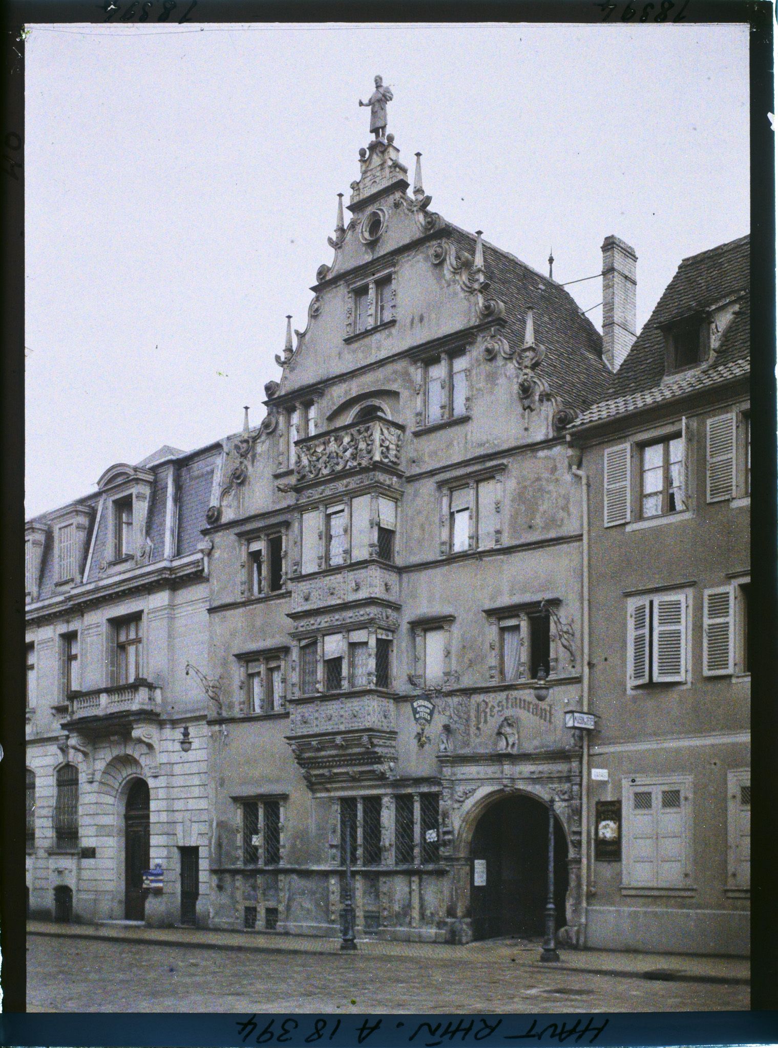 Image représentant France, Colmar, La Maison des  Têtes (voir N°7)