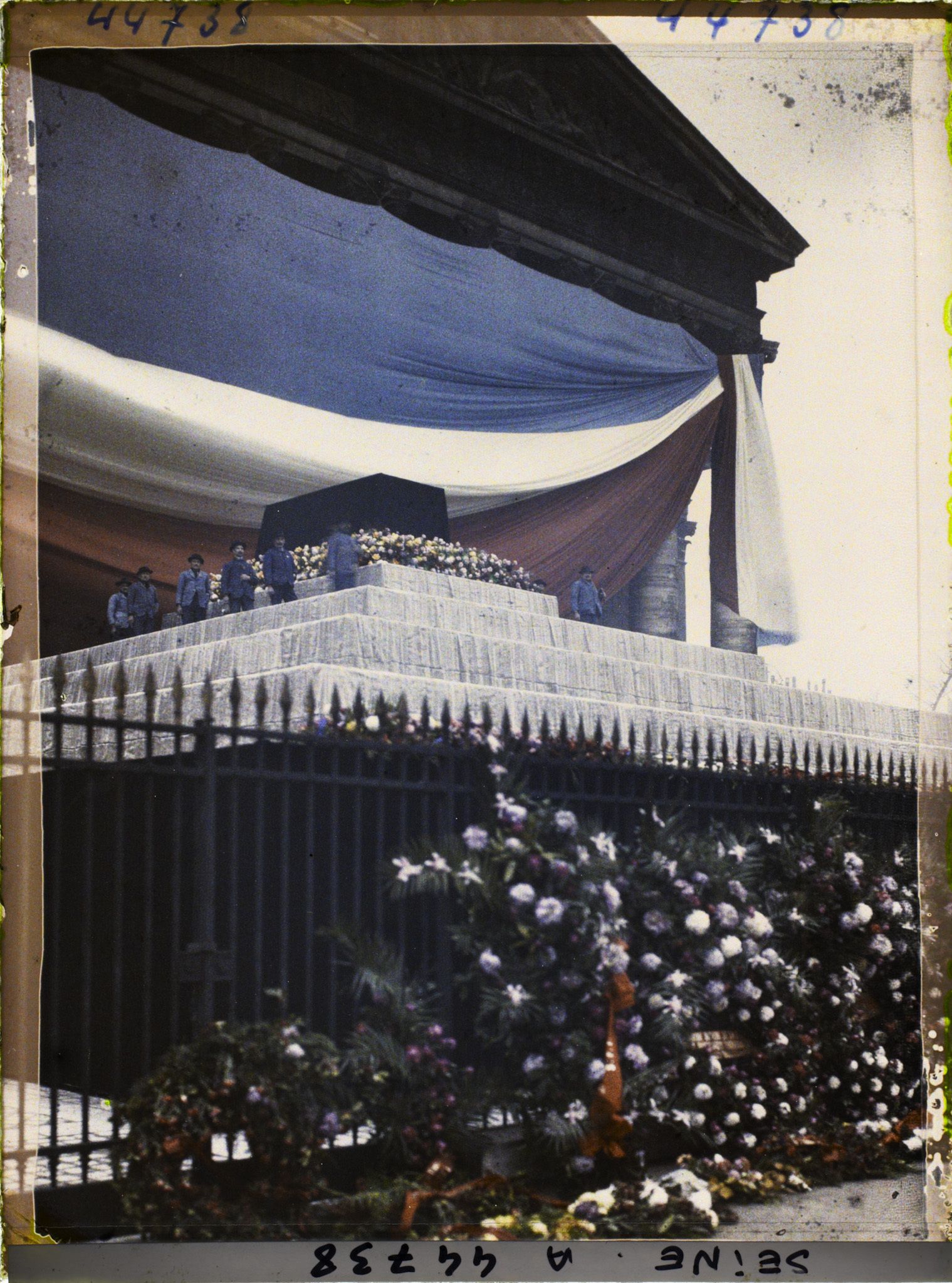 Image représentant Chambre des députés, translation des cendres de Jaurès au Panthéon