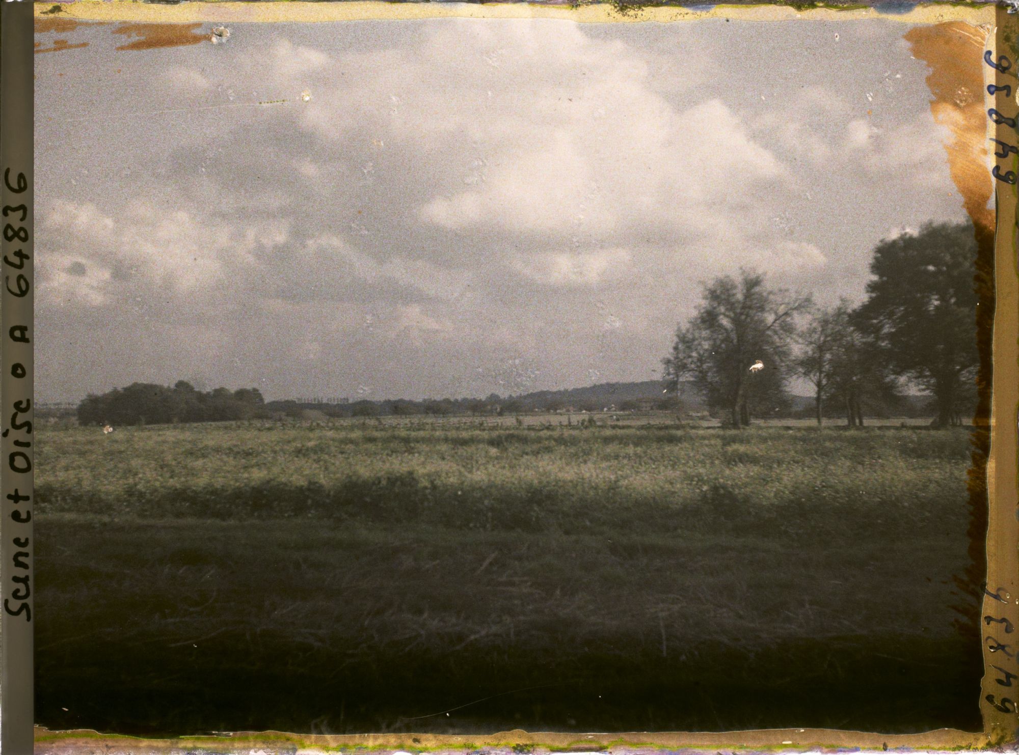 Image représentant Seine et Oise, Domont, La plaine sous le vent