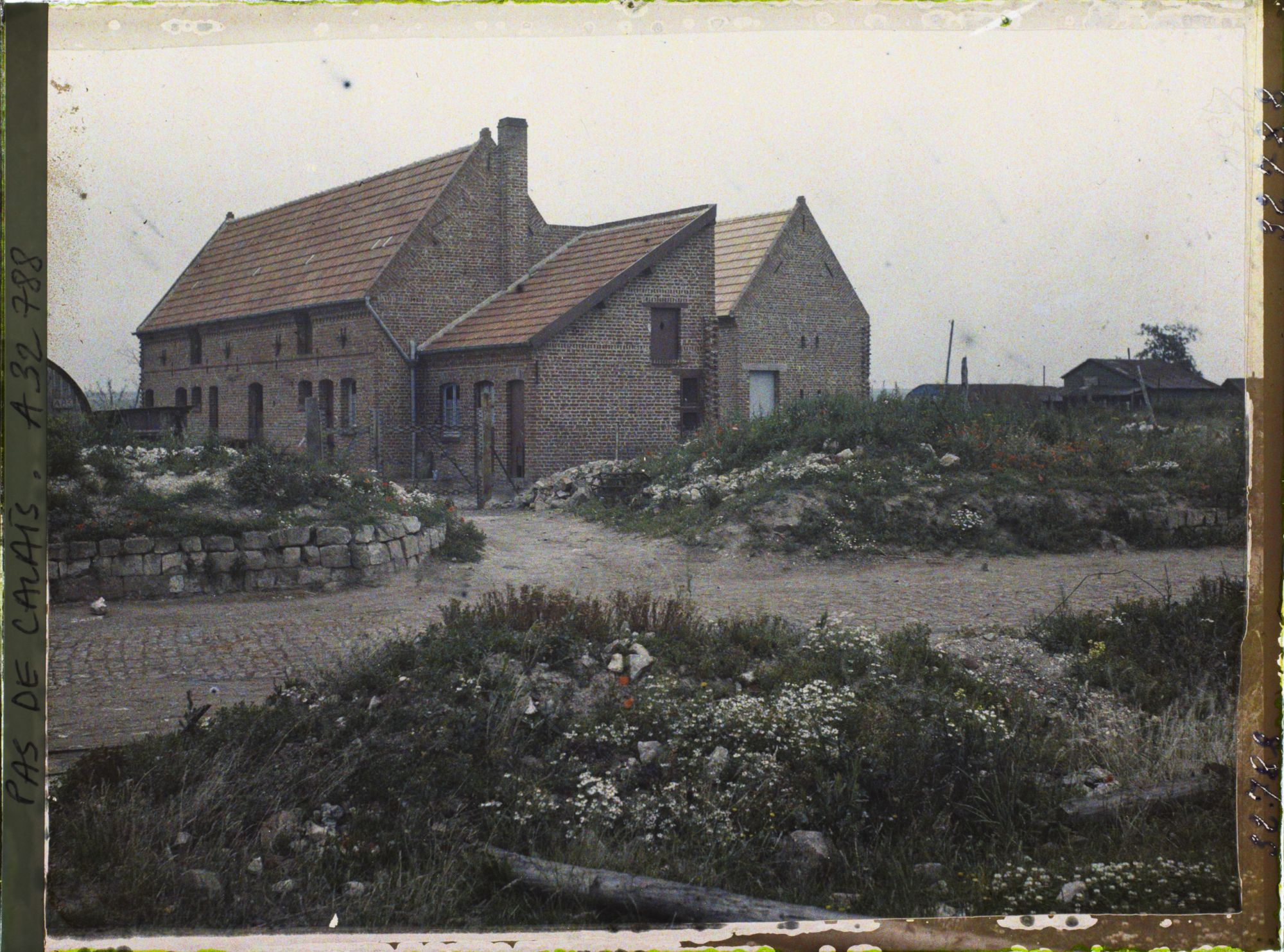 Image représentant France, Neuville St Waast, Une ferme