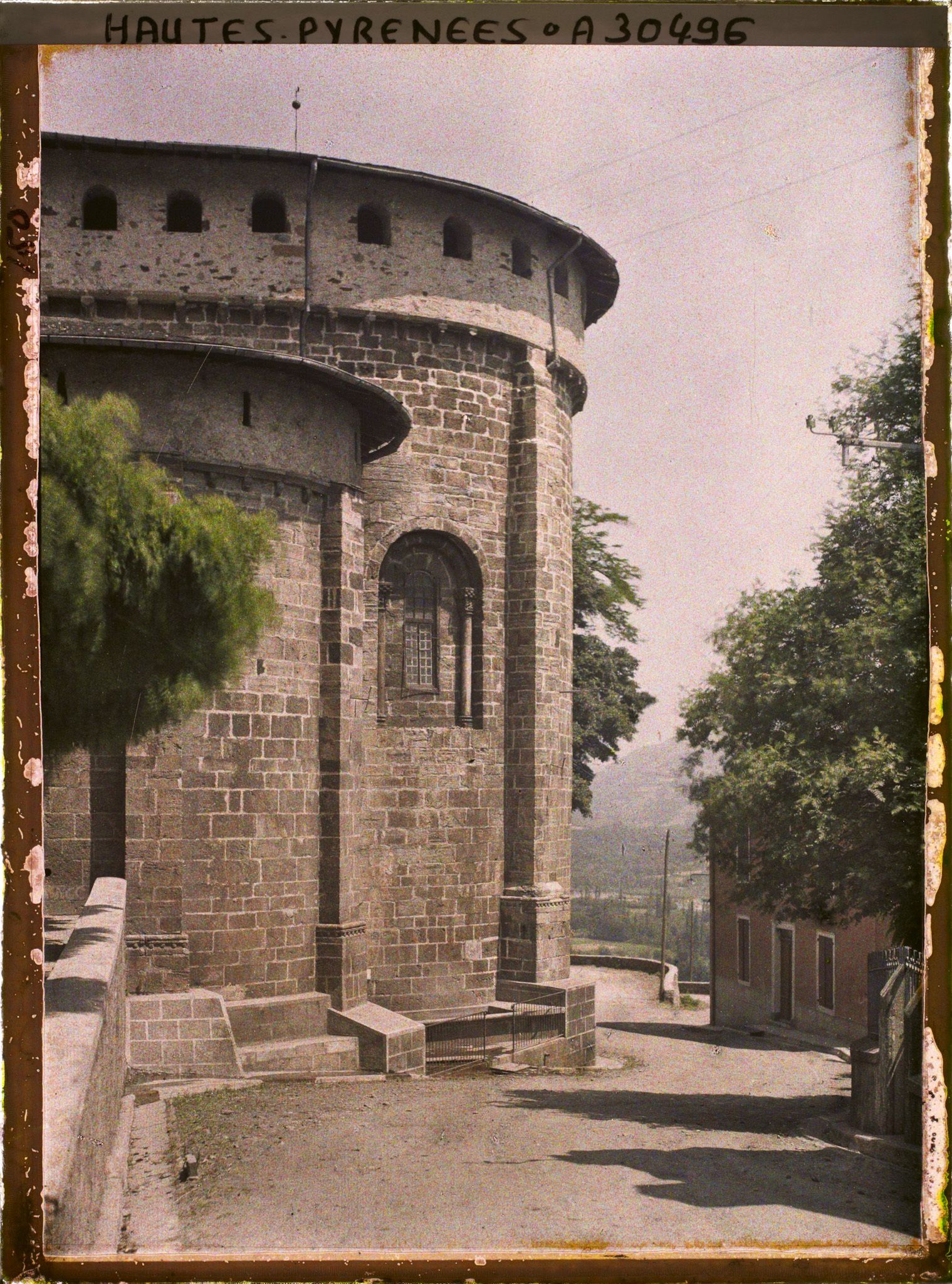 Image représentant France, St Savin, Abside de l'Eglise