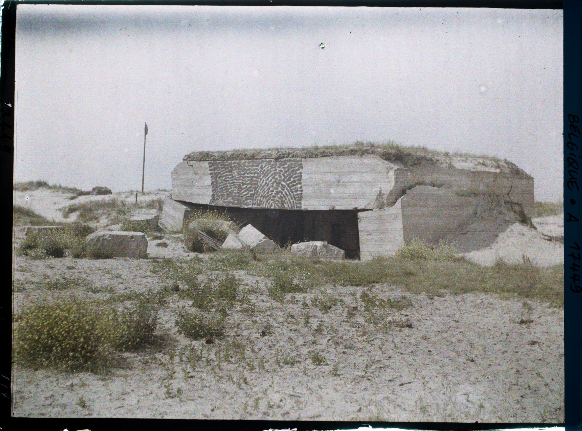 Image représentant Belgique, Zee Brugge, Abri boche près du Chenal s/ la côte