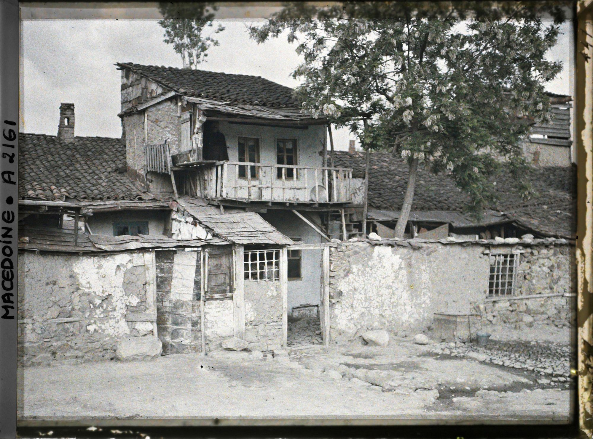 Image représentant Le balcon, la porte de fer blanc et l'acacia