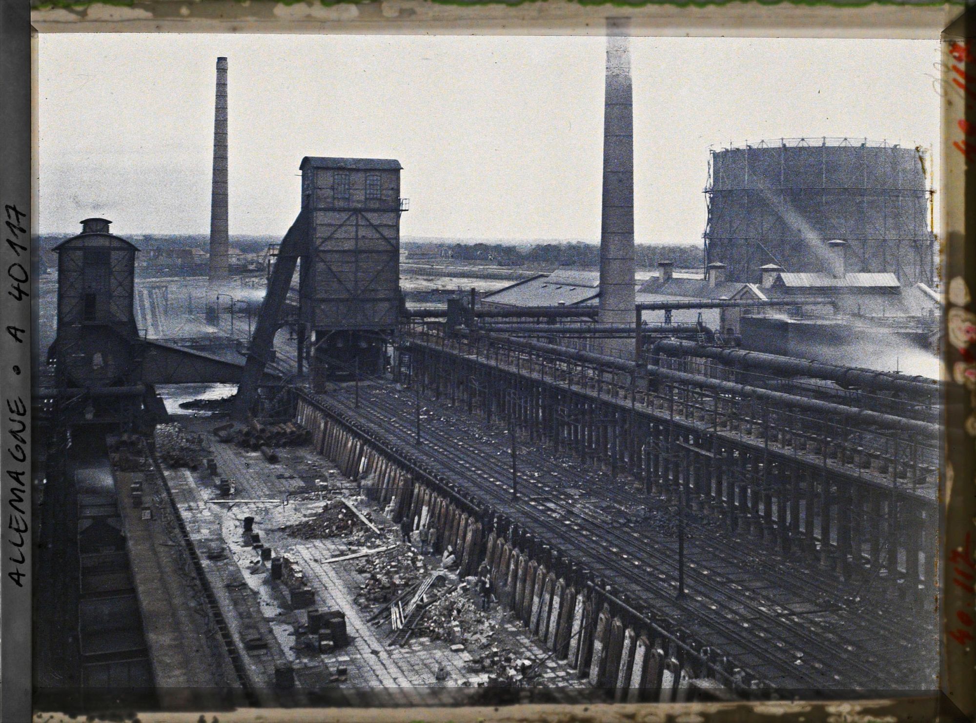 Image représentant Prusse, Ickern Vicktor, Ensemble des fours à Coke, batteries A B.