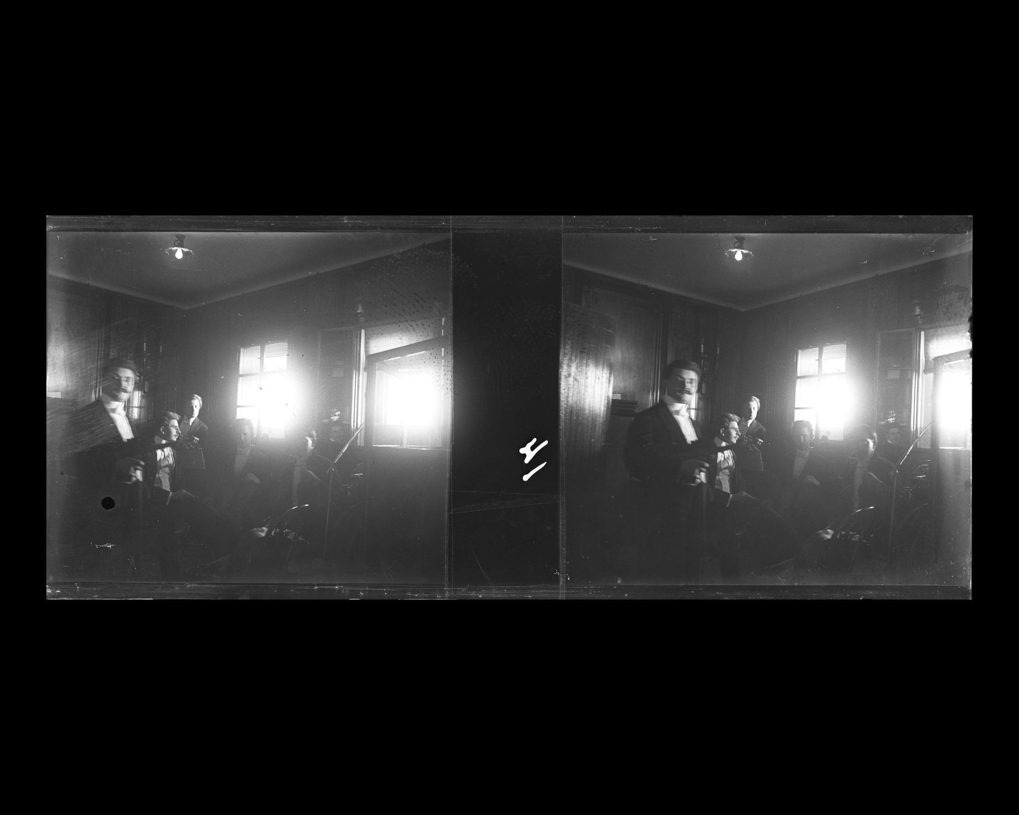 Image représentant L'orchestre des 1eres classes dans la salle du restaurant "Ritz-Carlton"