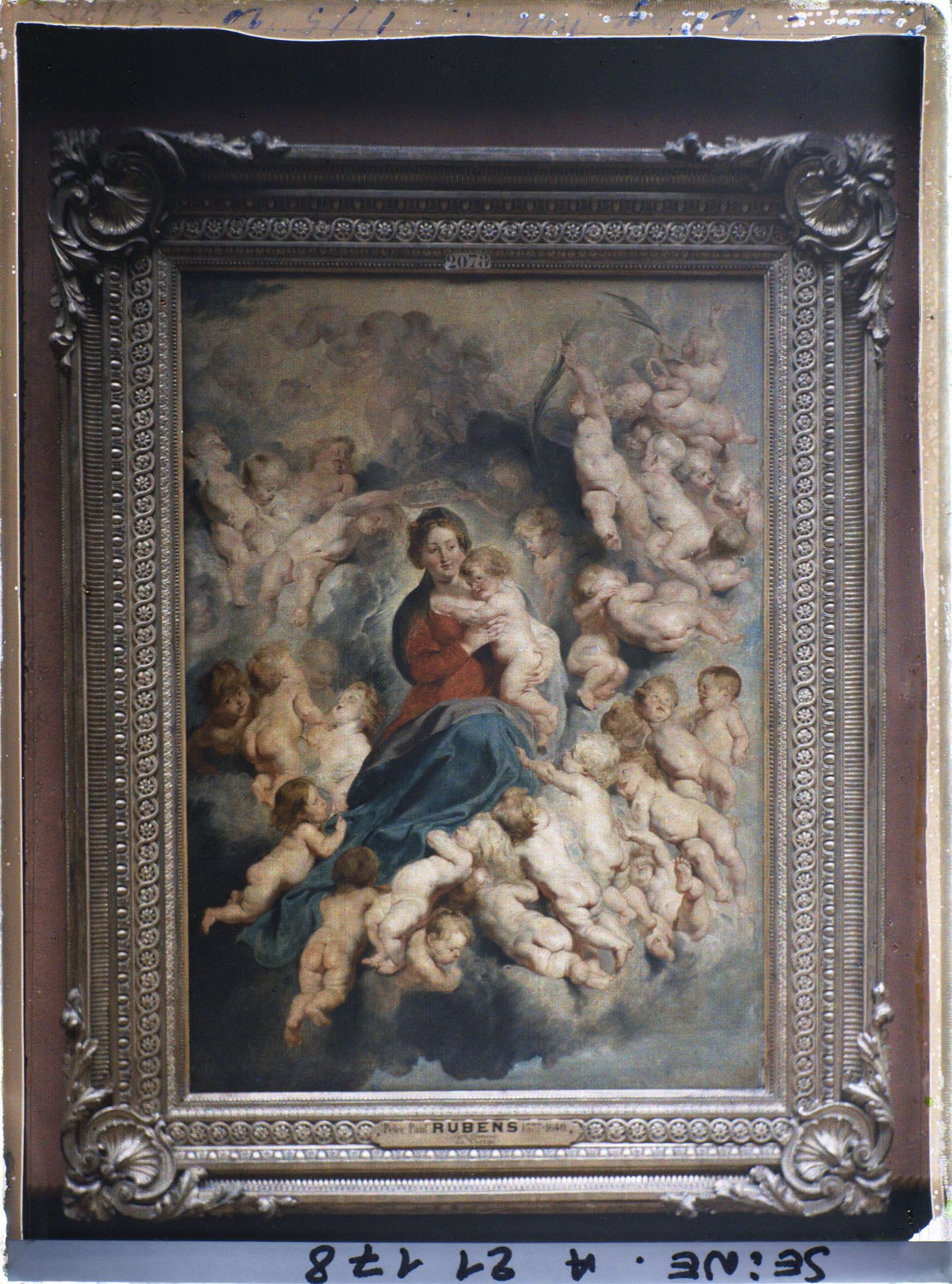 Image représentant La Vierge à l'Enfant entourée des saints Innocents, ou Vierge aux anges, Pierre Paul Rubens, musée du Louvre