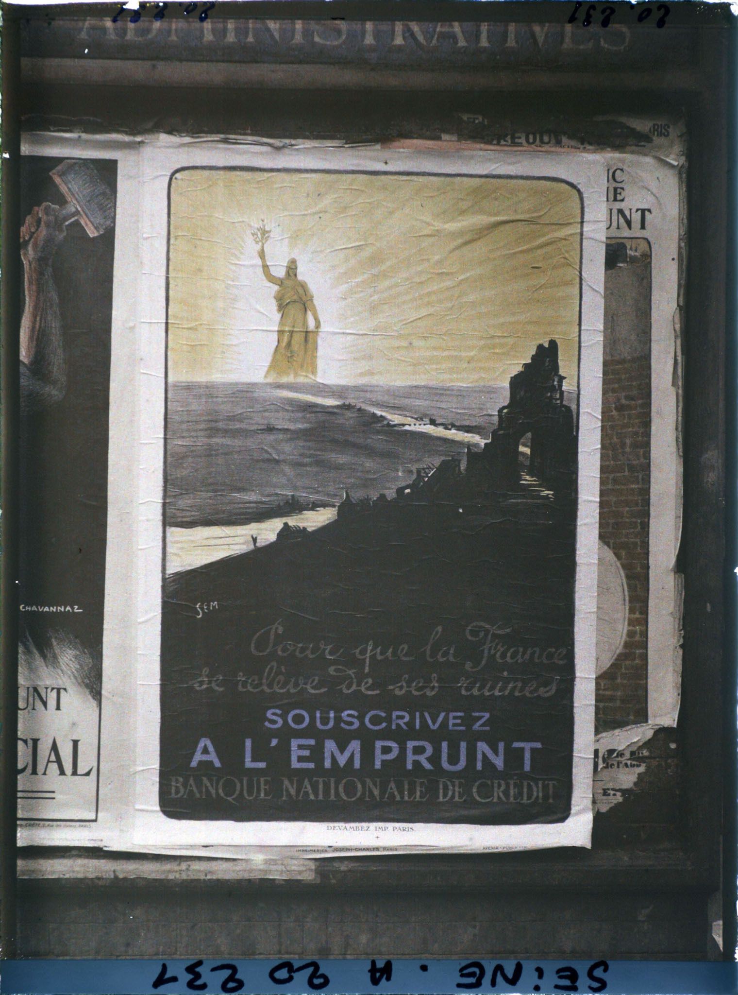 Image représentant Affiche pour l'emprunt national de 1920, Banque nationale de Crédit