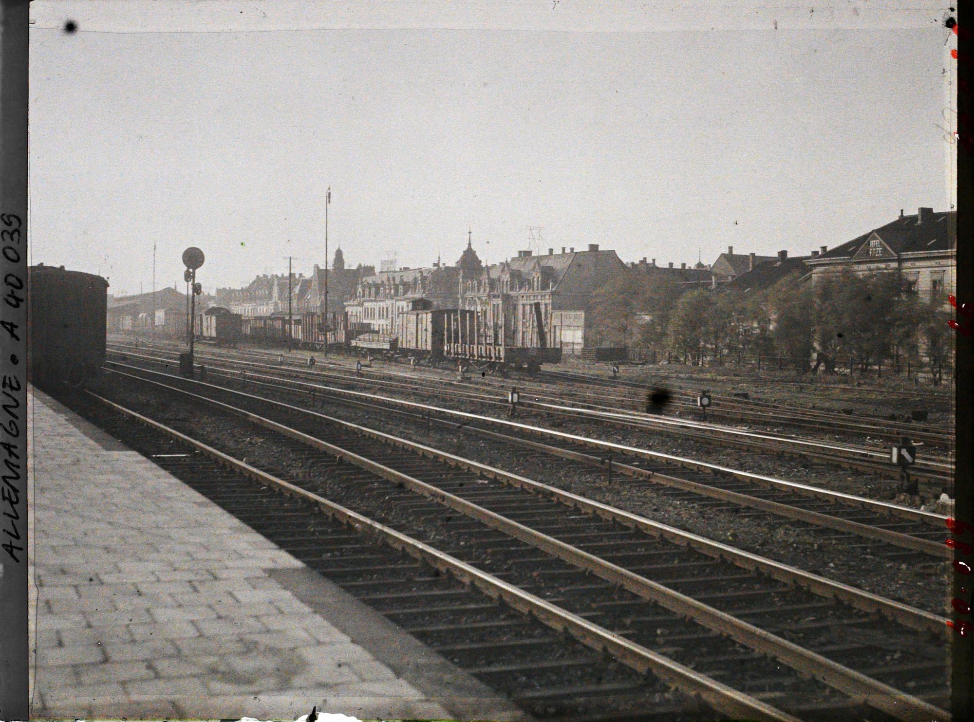 Image représentant Prusse, Essen, Une vue sur les Voies