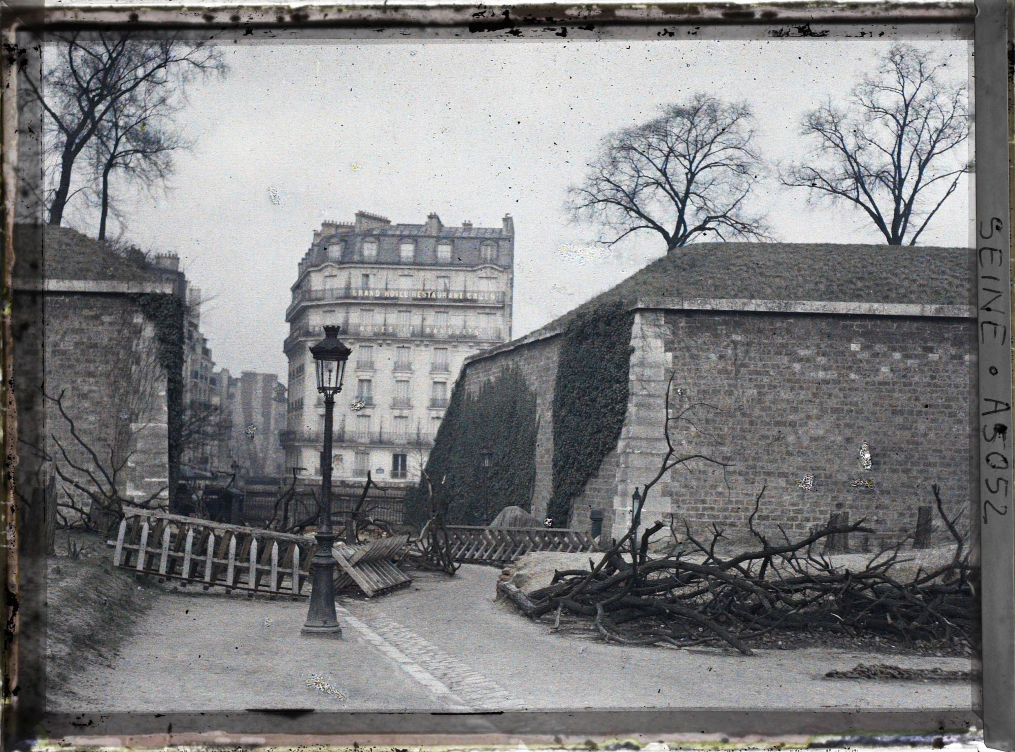 Image représentant La porte de Reuilly, vue sur le boulevard Poniatowski