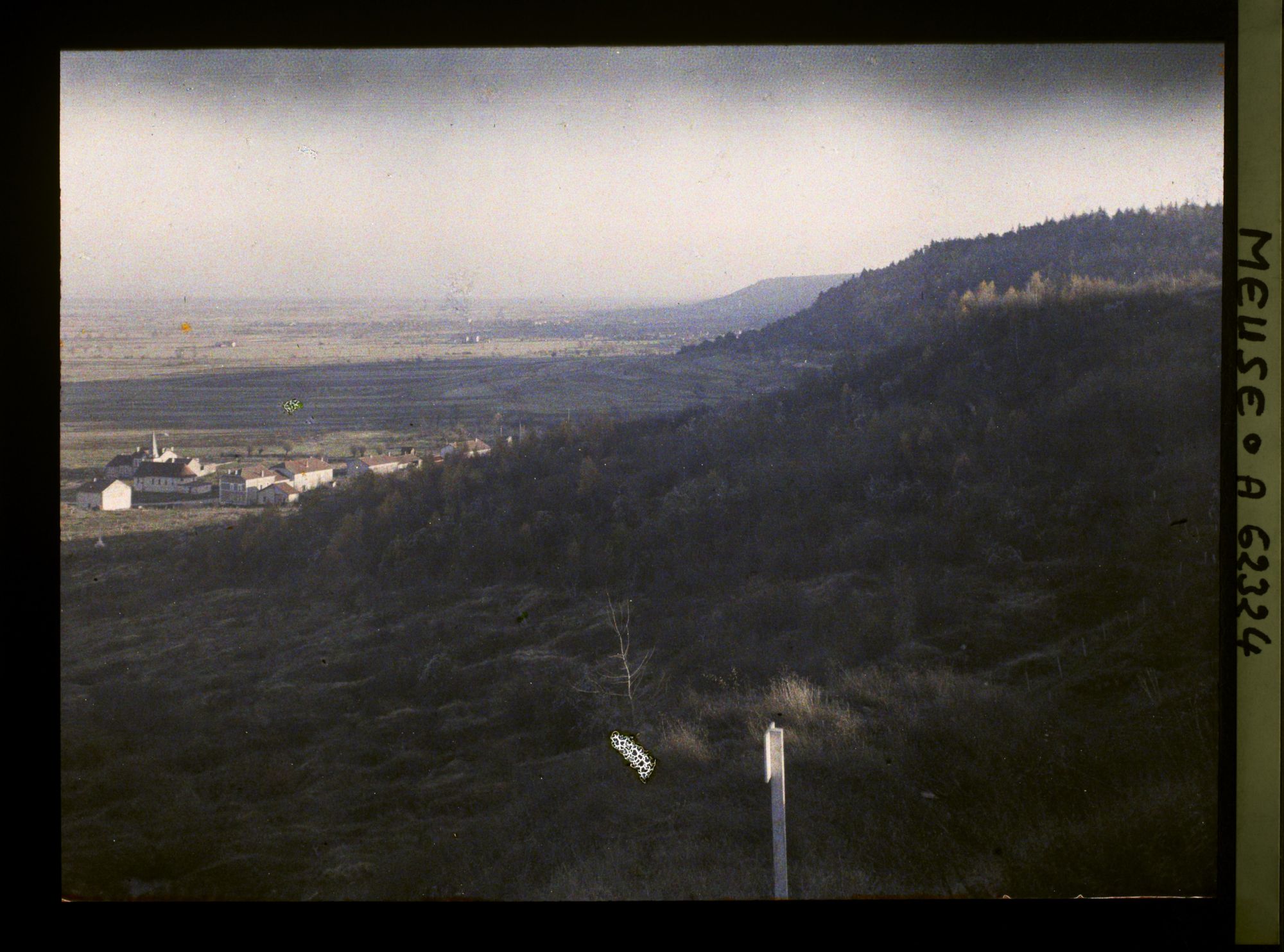 Image représentant Meuse, Les Eparges, Les Hauts de la Meuse vus de la Crête des Eparges au Soleil Couchant