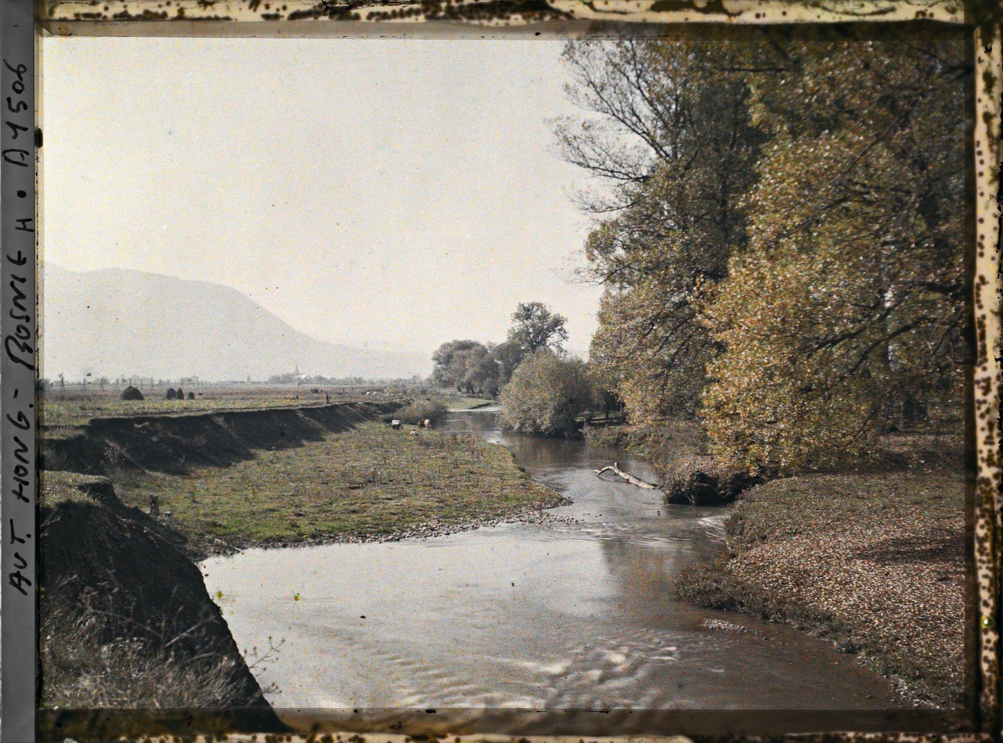 Image représentant La rivière à l'entrée de la Poljé de Sarajevo