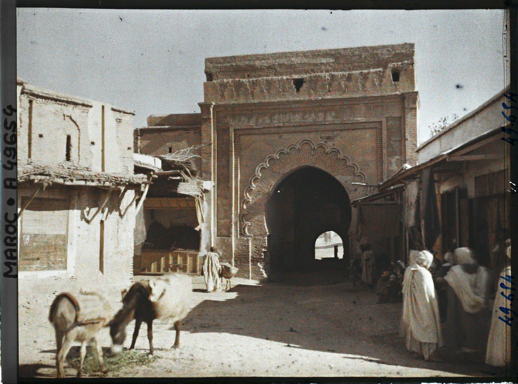 Image représentant La porte Bab el-Khemis vue de l'intérieur