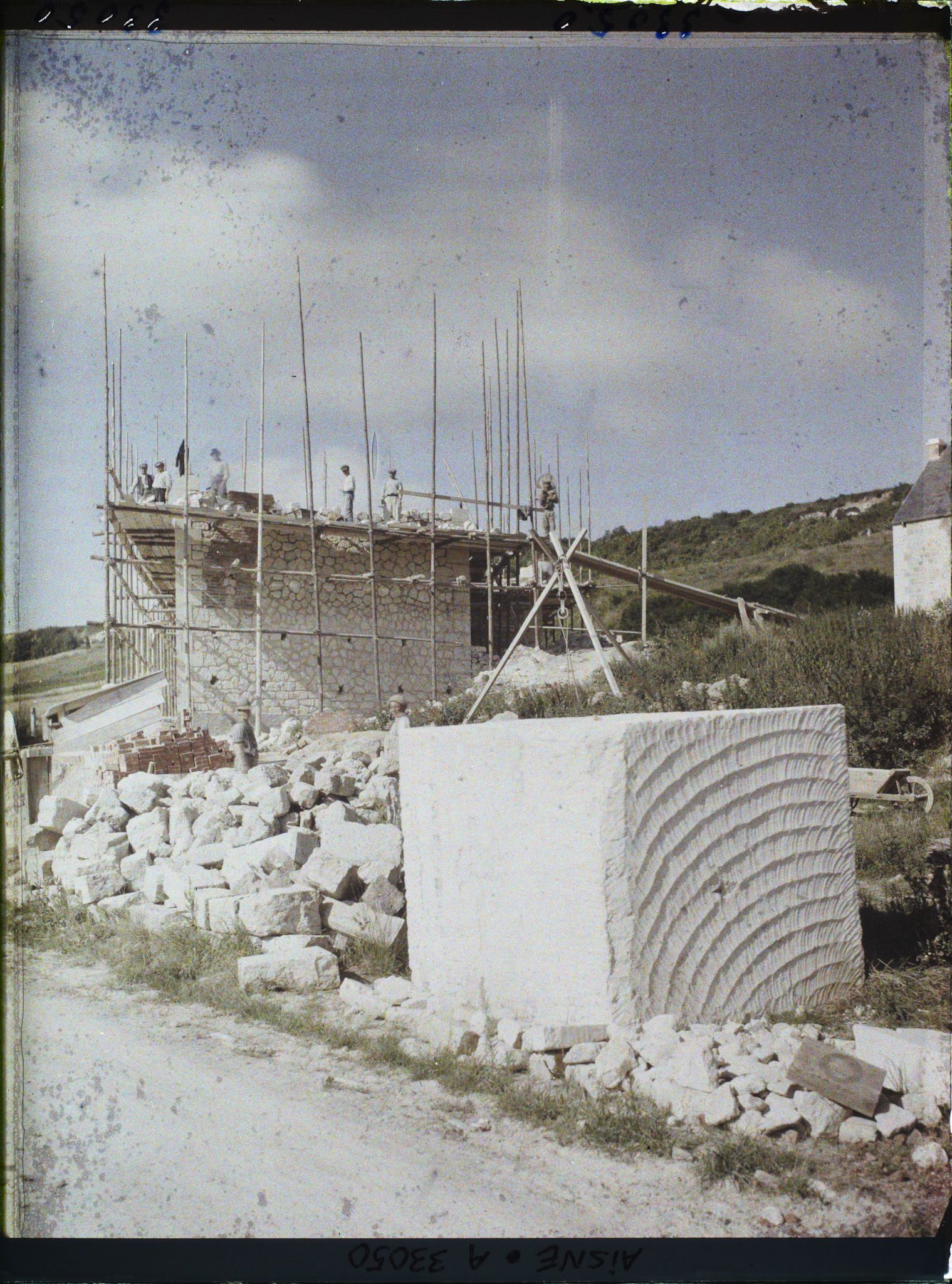 Image représentant France, Vauxaillon, Reconstruction