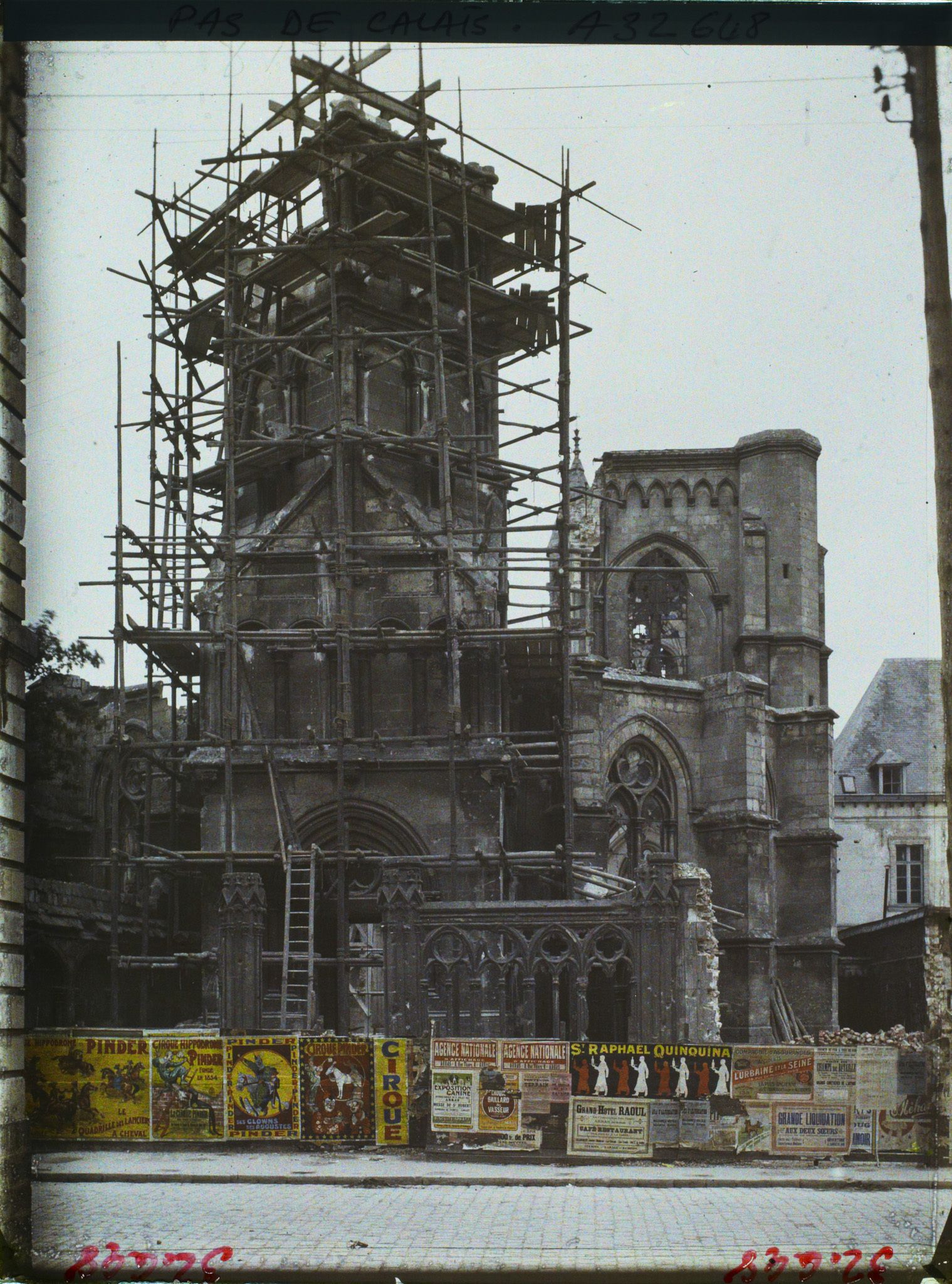Image représentant France, Arras, Reconstruction de la Chapelle des Ursulines