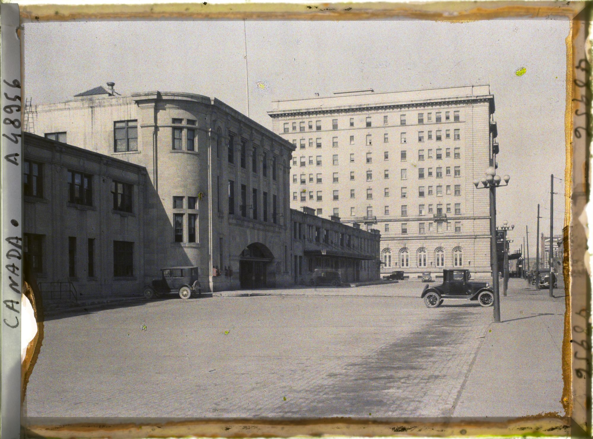 Image représentant Canada, Calgary, La Gare et Hôtel du C.P.R.
