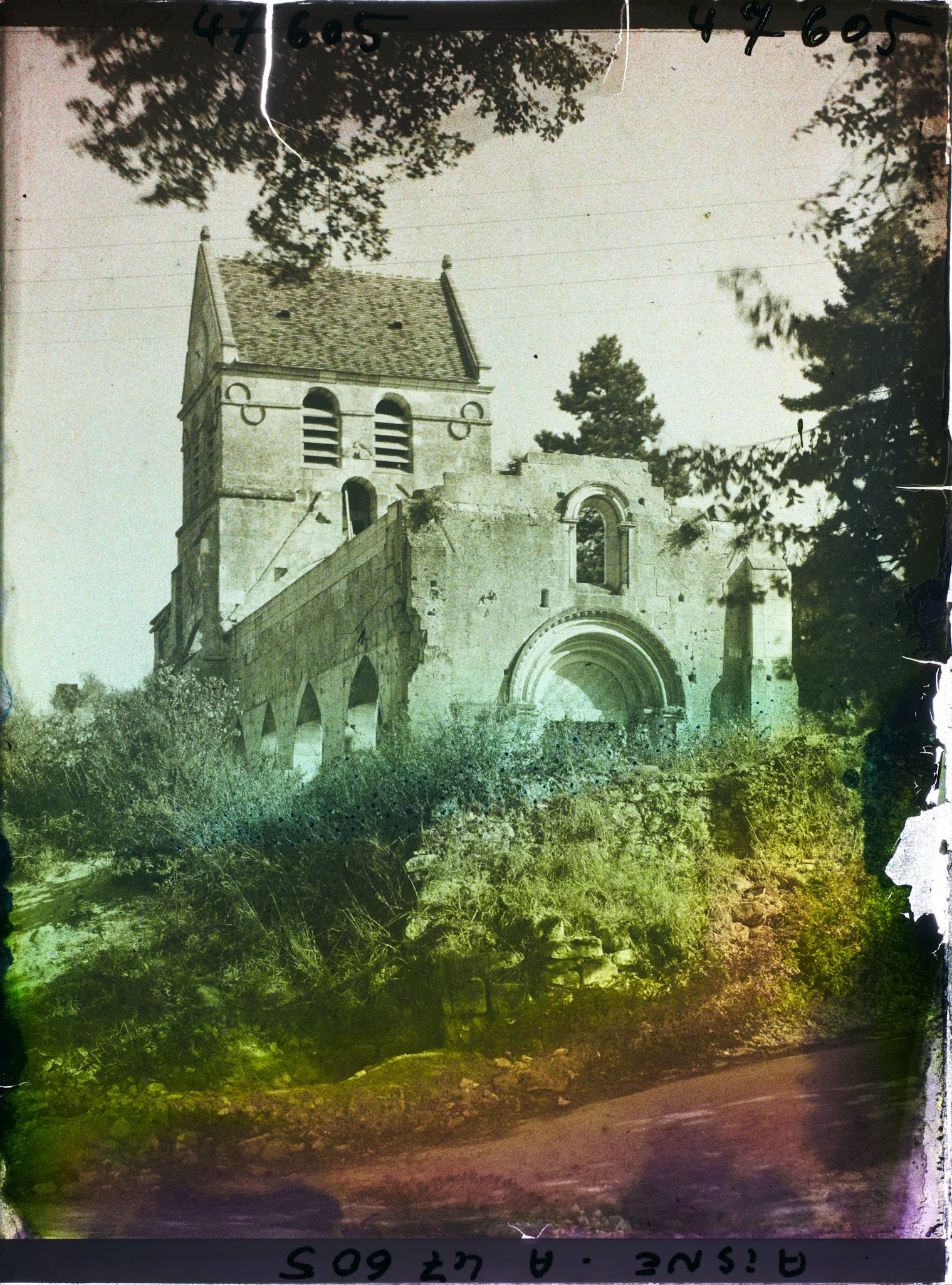 Image représentant France, Mercin-et-Vaux, L'Eglise