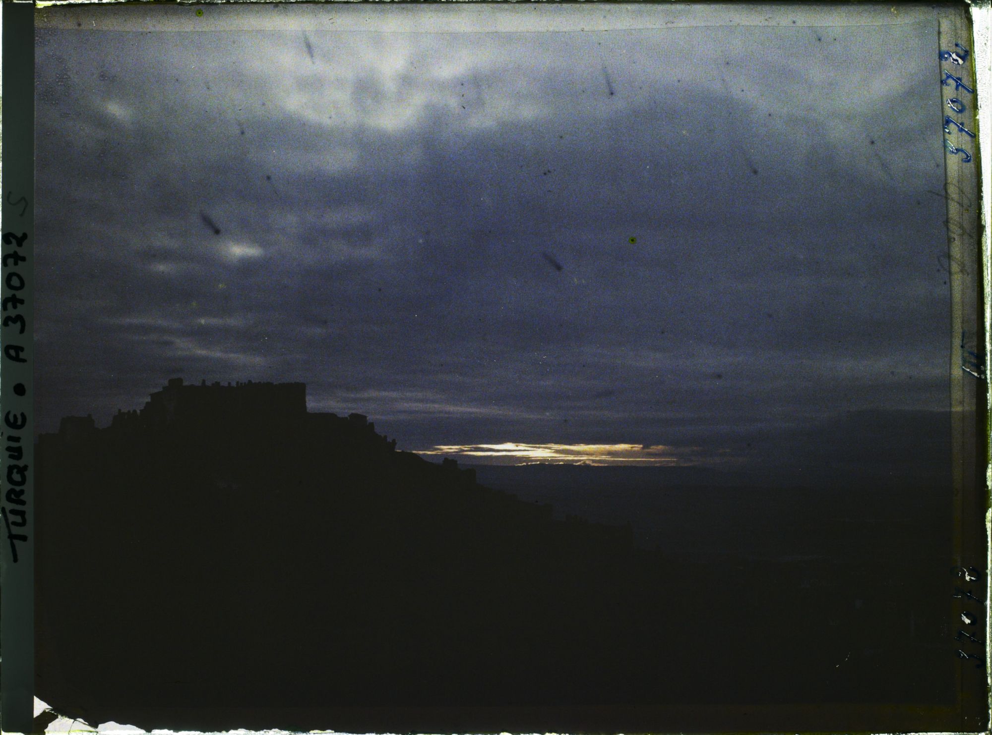Image représentant Turquie, Angora, Coucher de Soleil sur la forteresse d'Angora