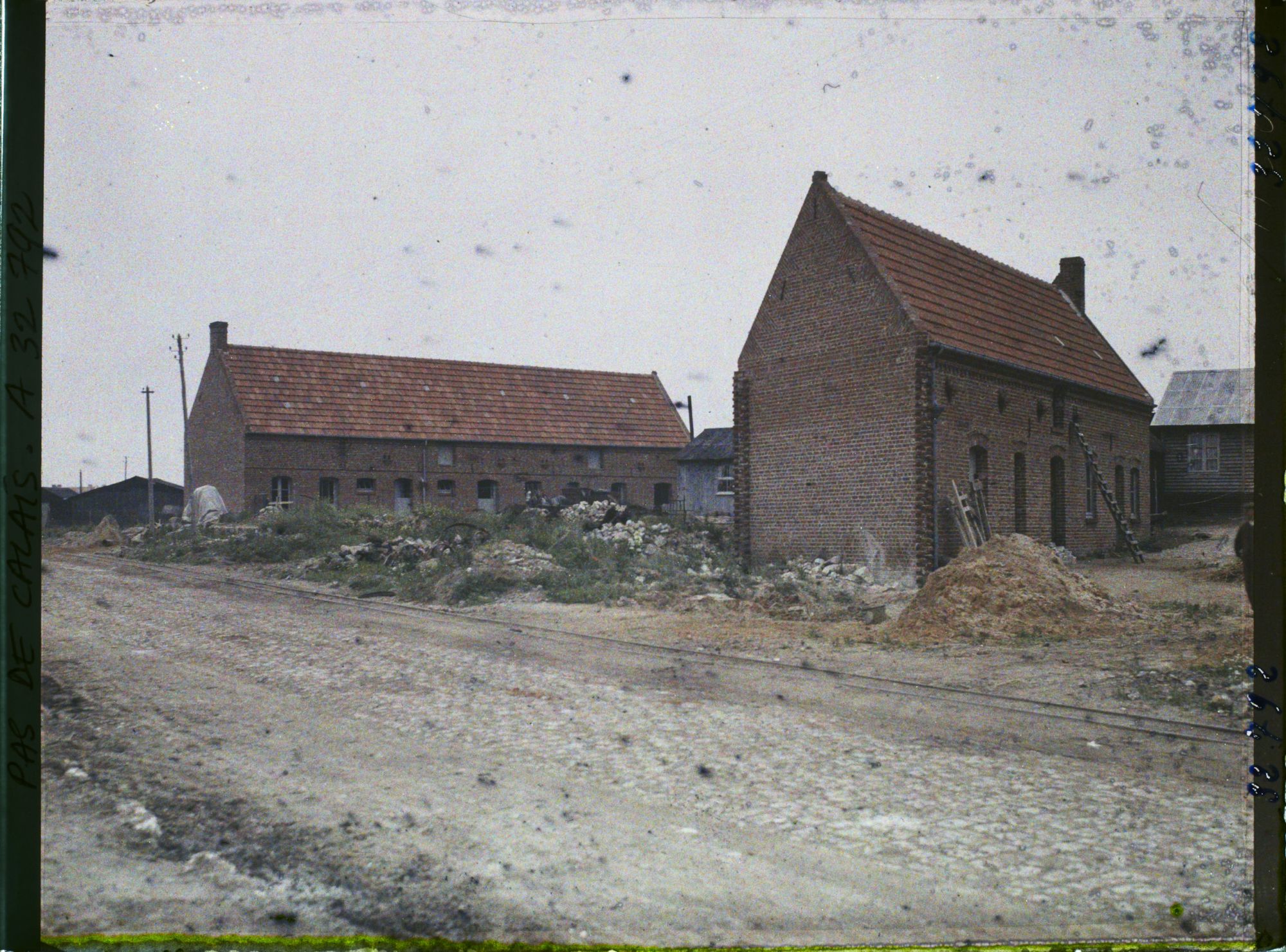 Image représentant France, Neuville St Waast, Une ferme