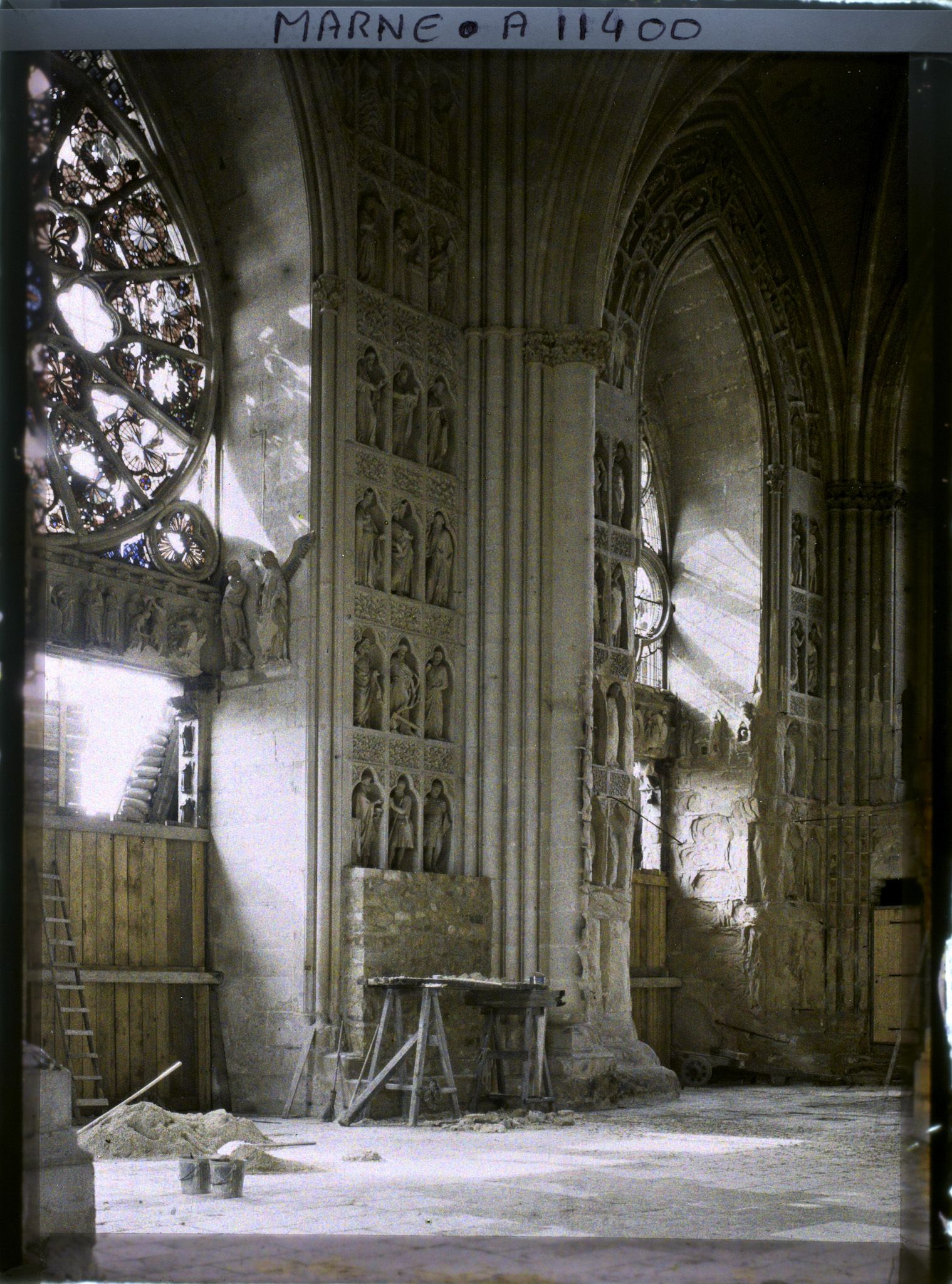 Image représentant Revers de la façade occidentale de la cathédrale