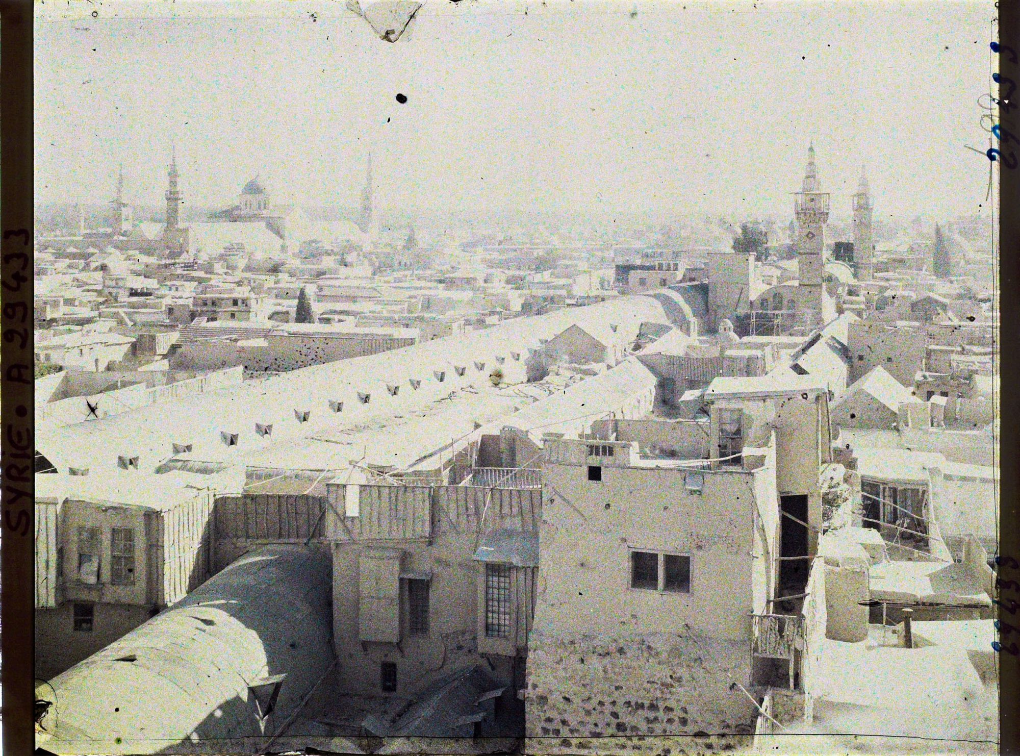 Image représentant Vue vers la mosquée des Omeyyades