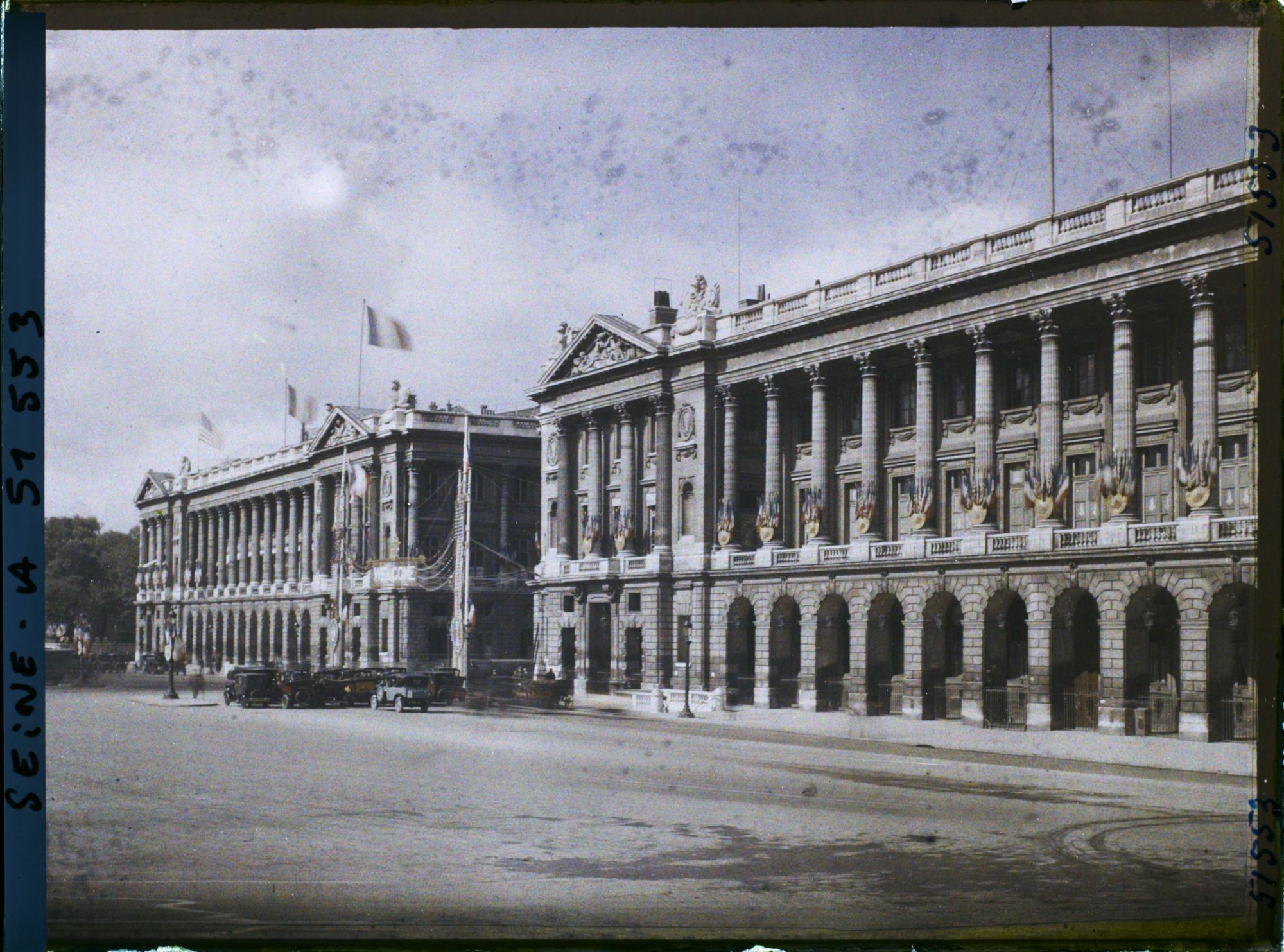 Image représentant Décorations place de la Concorde pour le 9ème congrès de la Légion Américaine (American Legion)