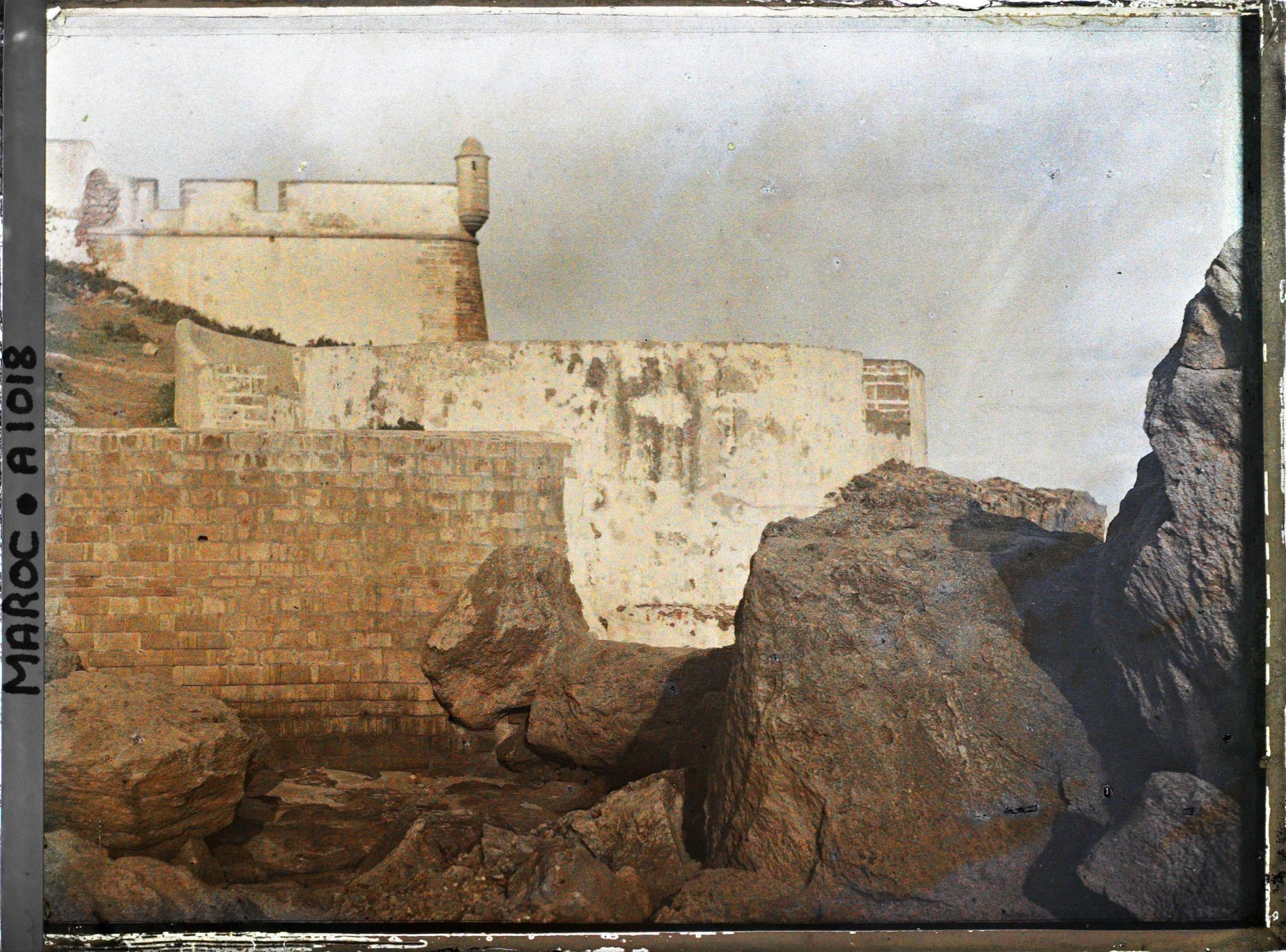 Image représentant Un fort en bord de mer