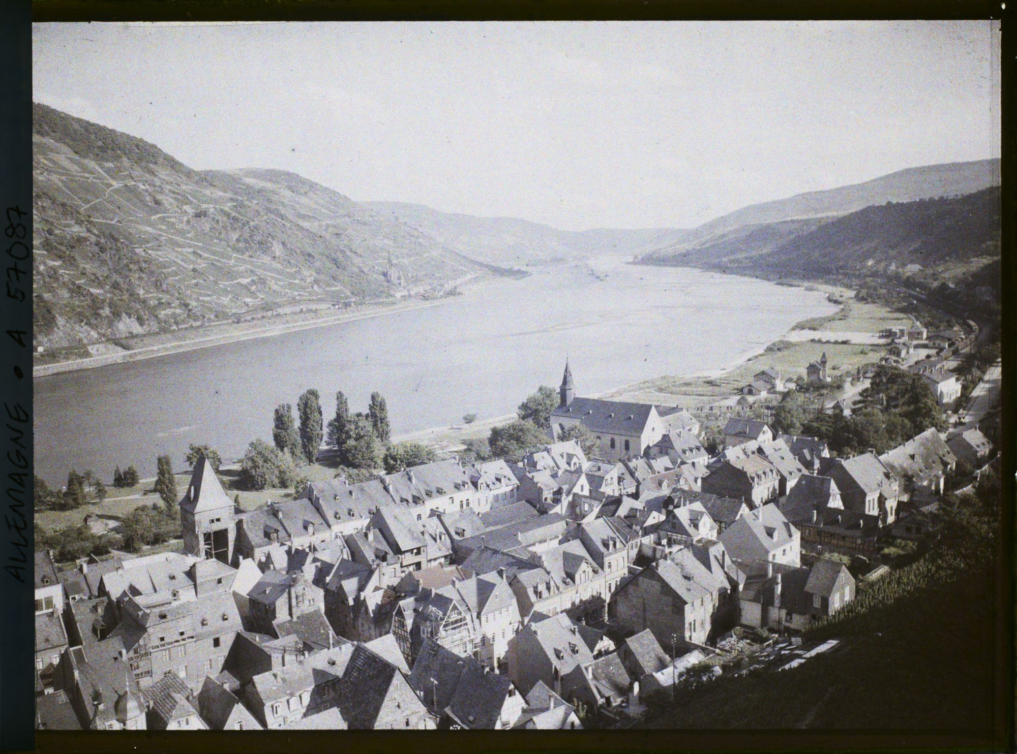 Image représentant Bords du Rhin, Bacharach, Bacharach vues diverses
