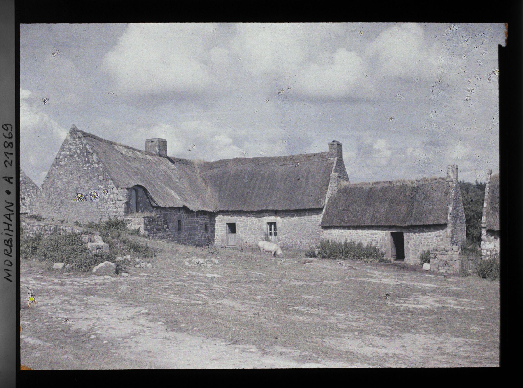 Image représentant Une ferme sur la route d'Auray