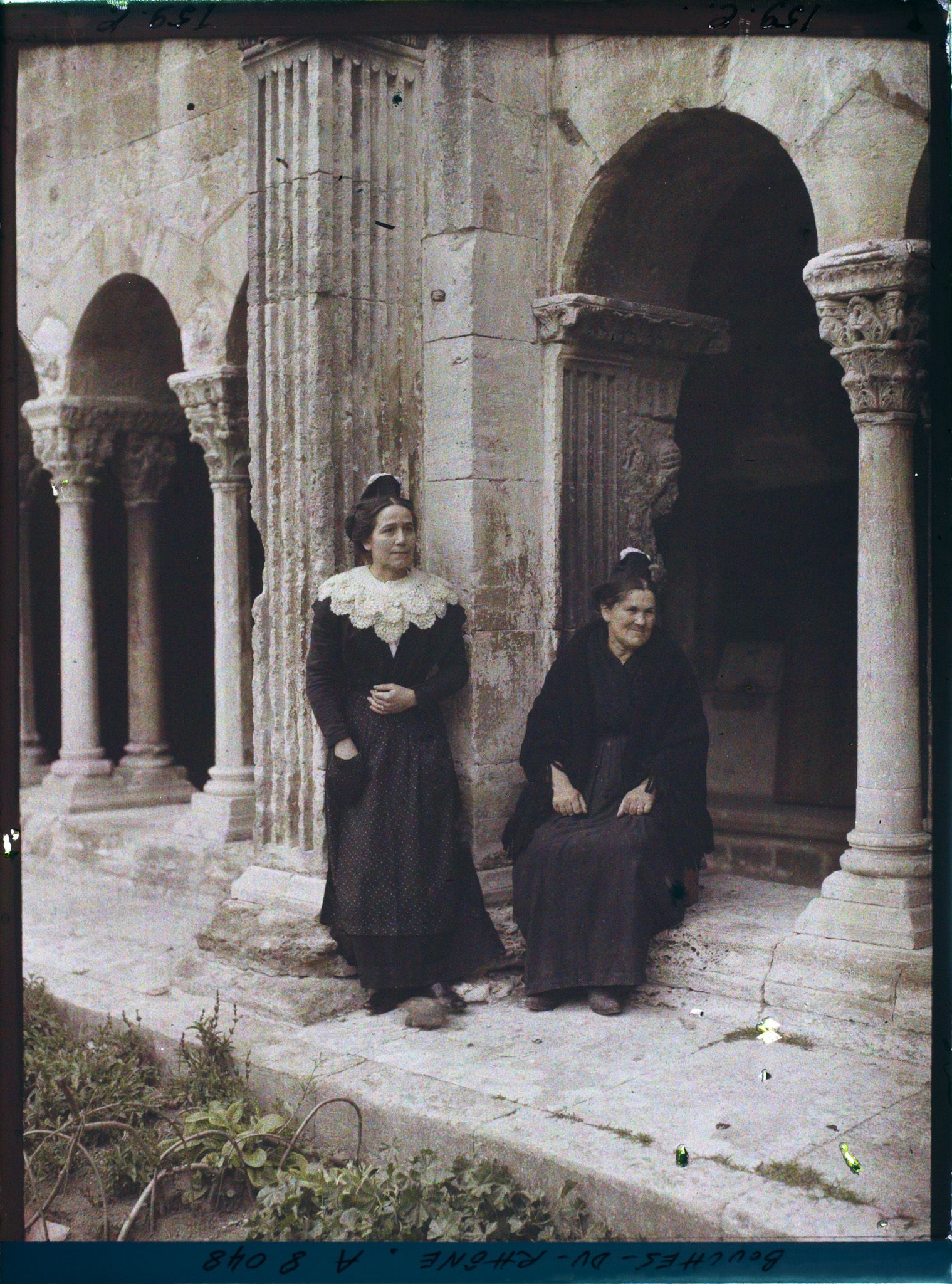 Image représentant Portrait d'arlésiennes, Madame Allemand et Madame Marie Busset
