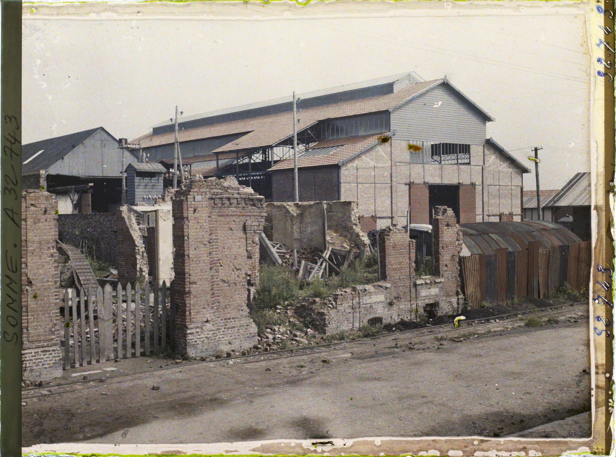 Image représentant France, Albert, Fonderie reconstruite