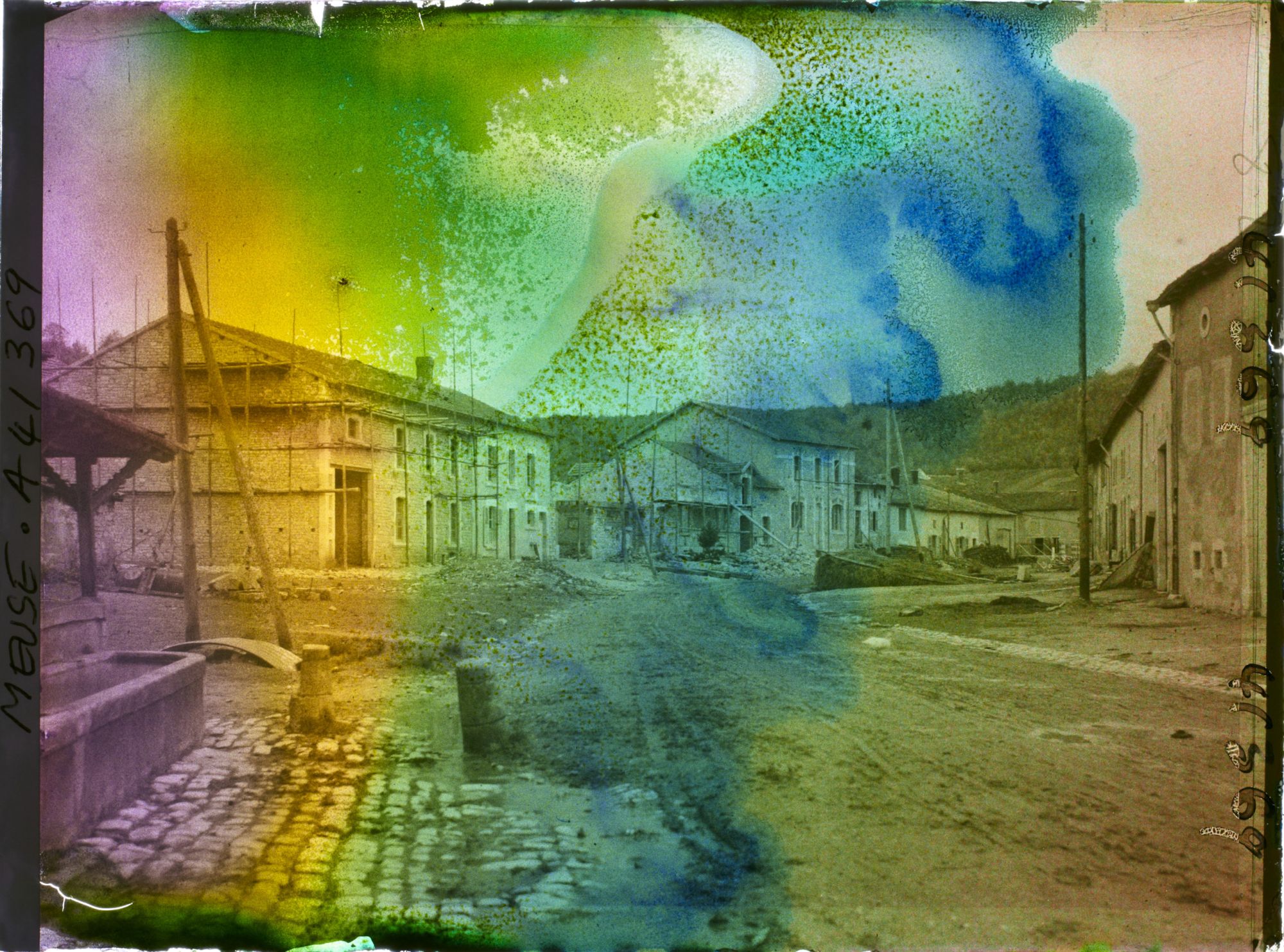 Image représentant France, Viéville, Reconstructions Grande Rue