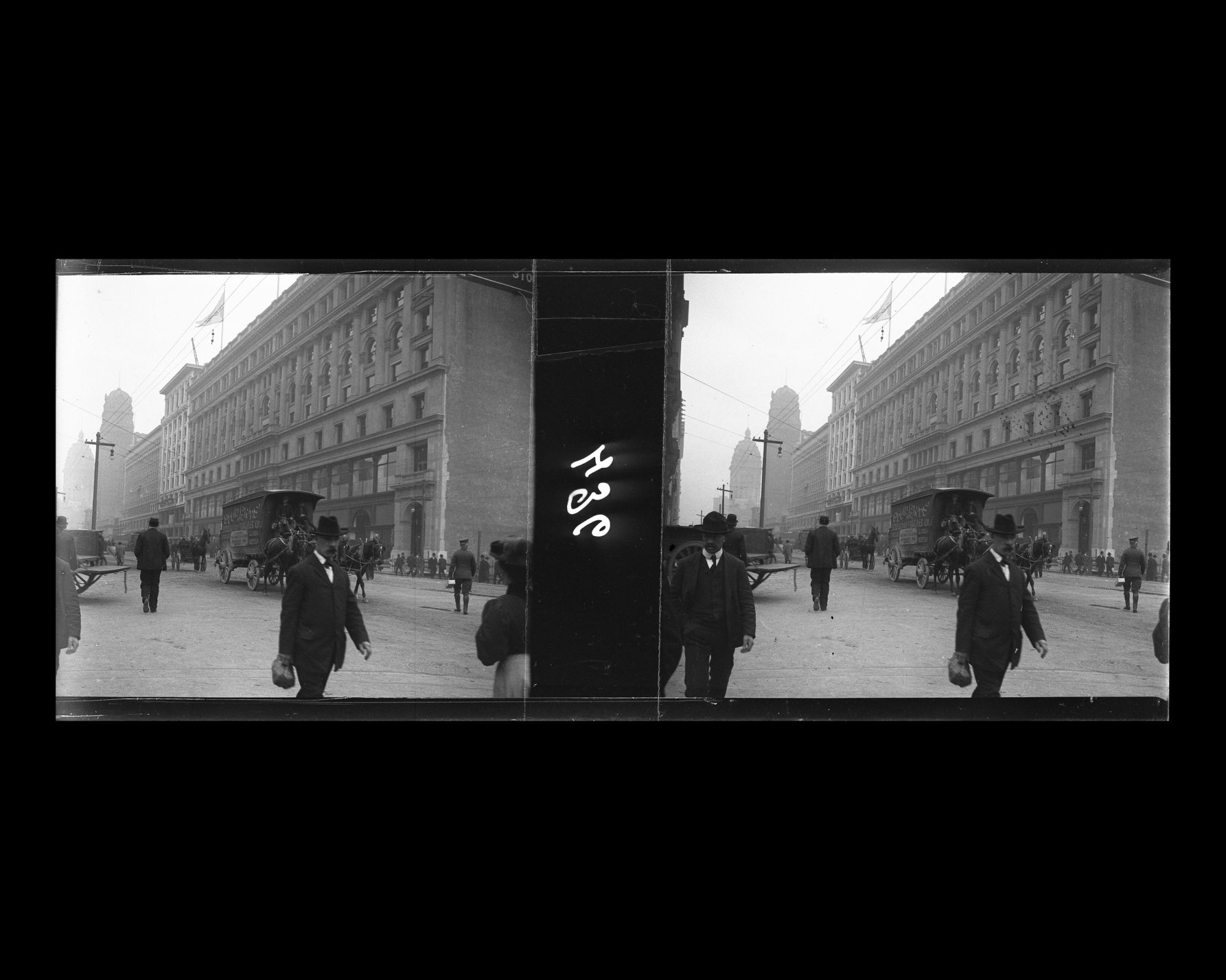 Image représentant Les nouvelles constructions de Market street au niveau de Powell Street