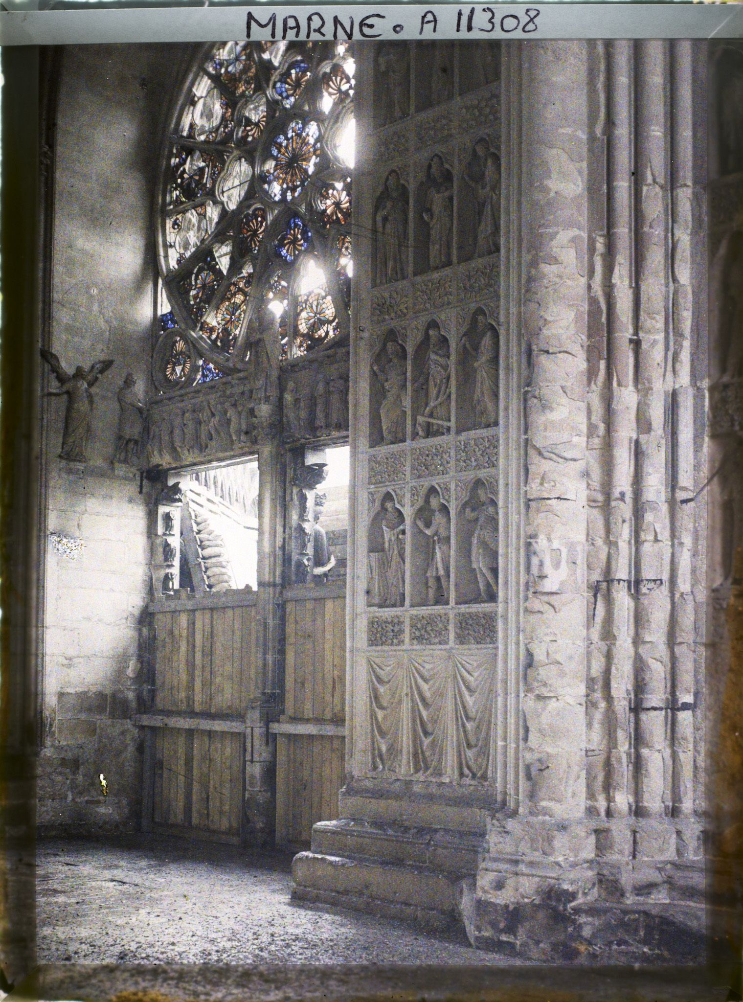 Image représentant Revers de la façade occidentale de la cathédrale