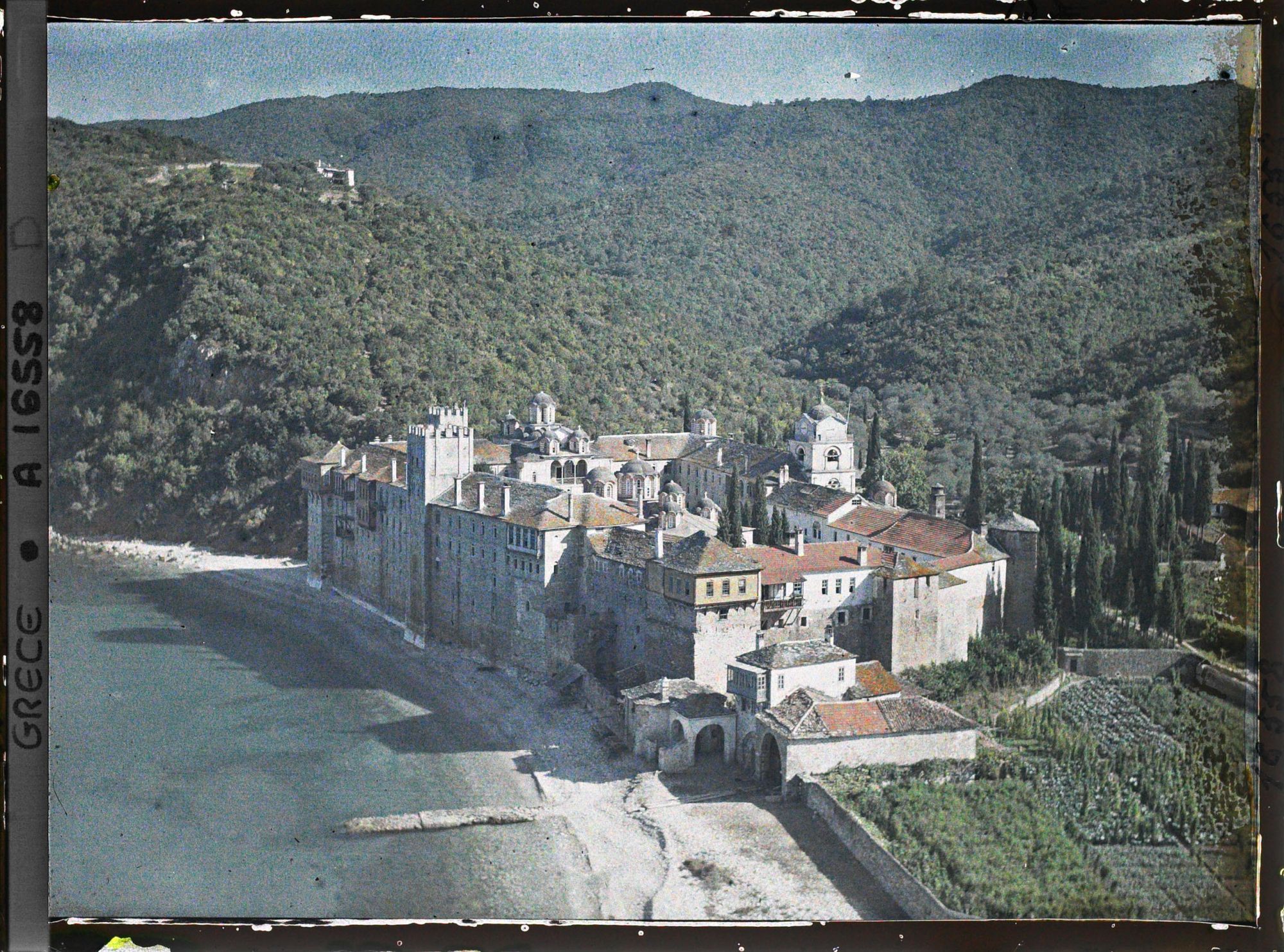 Image représentant Turquie, Esphigménou, Panorama sur le Monastère
