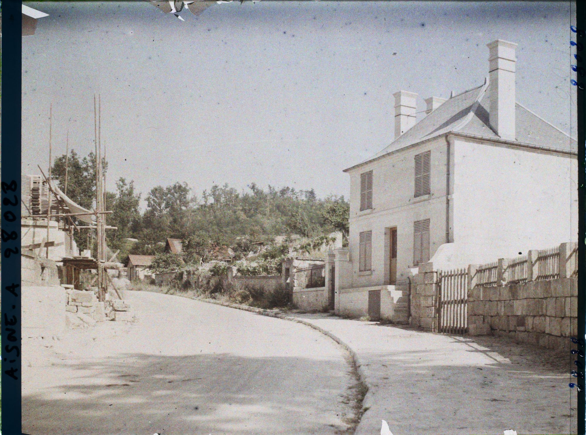 Image représentant France, Vailly, Maisons neuves et en Construction