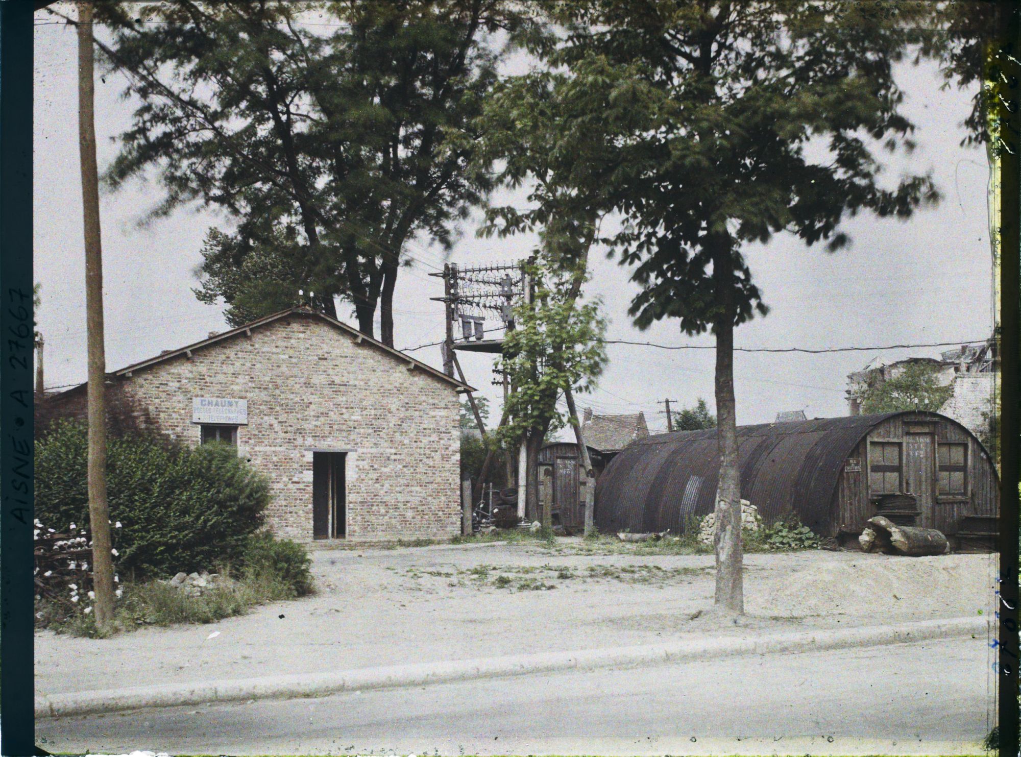 Image représentant France, Chauny, La Poste provisoire