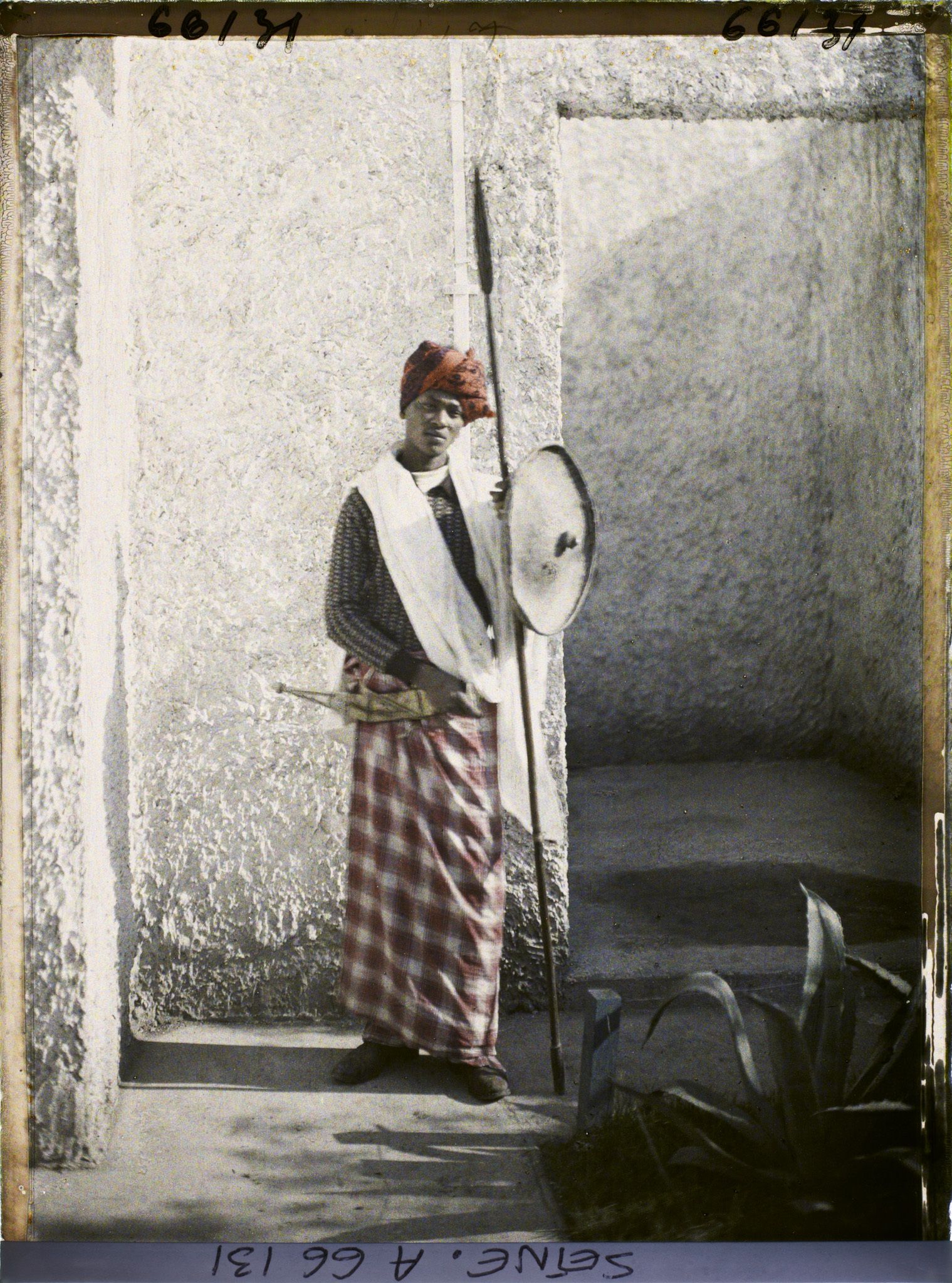 Image représentant L'Exposition Coloniale Internationale de 1931, un homme somali