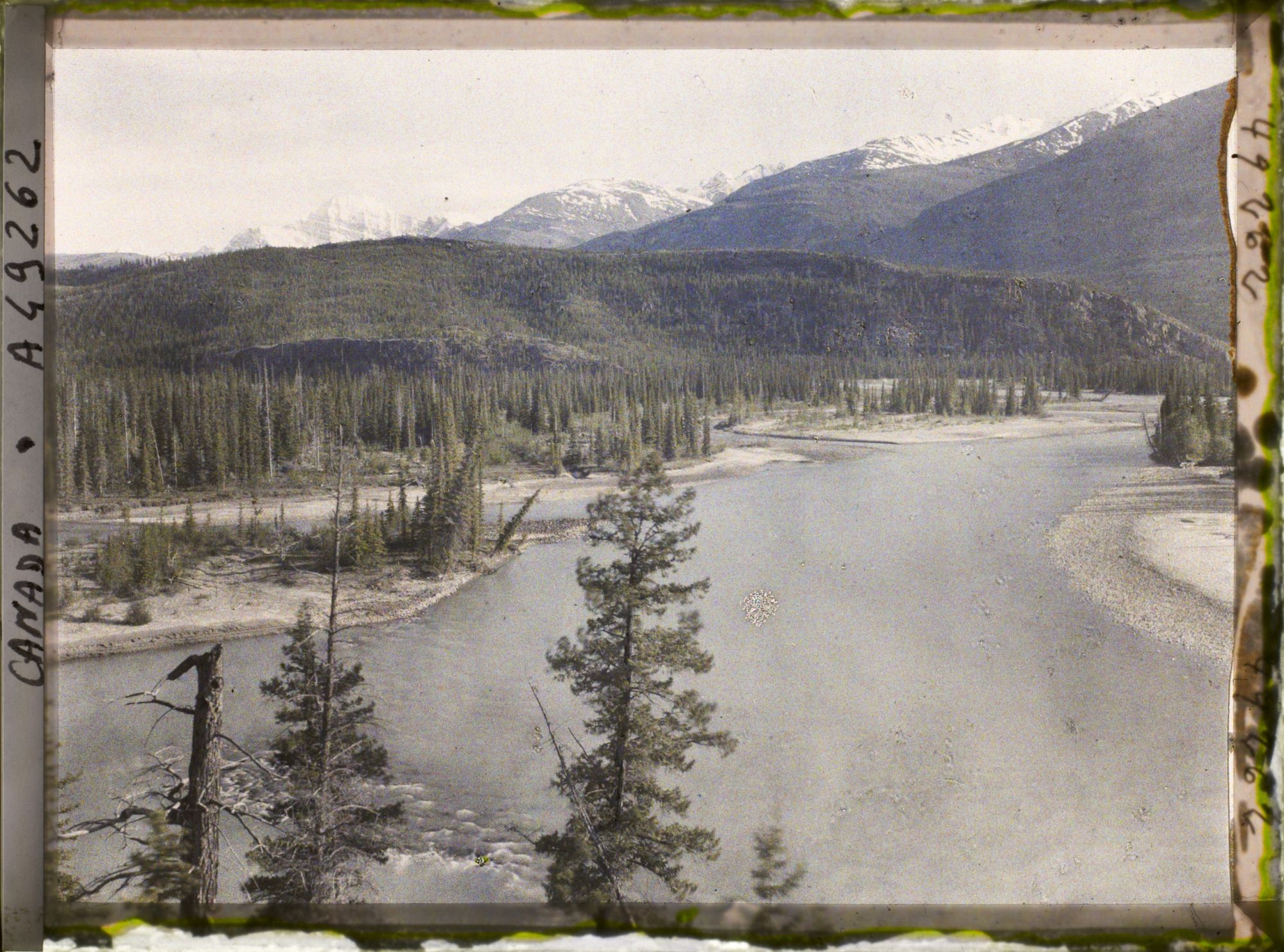 Image représentant Canada, Jasper-Parc, l'Atahbasca et le Mt Edith Cavell