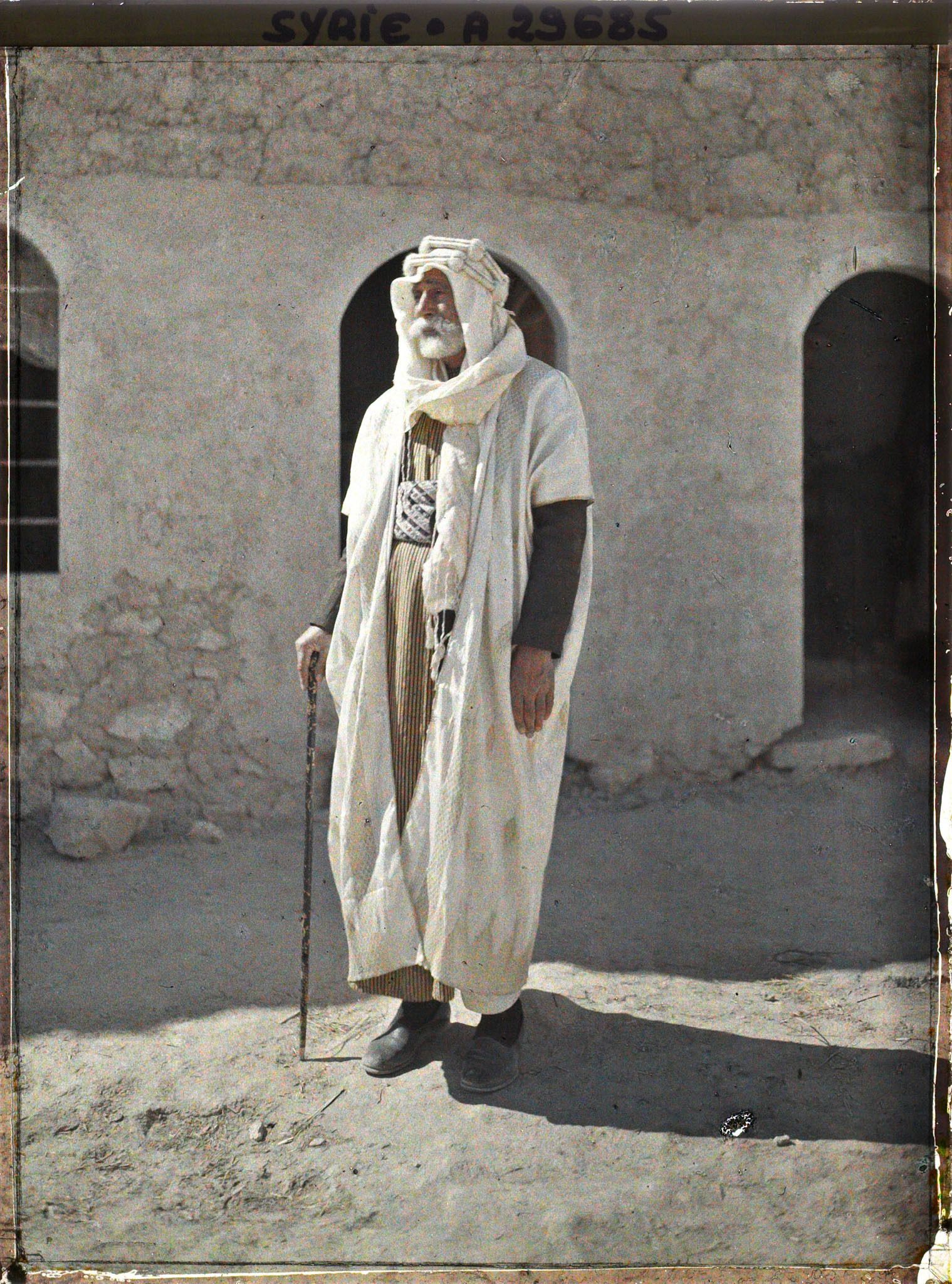 Image représentant Le cheikh Abdallah, chef bédouin "sédentarisé"