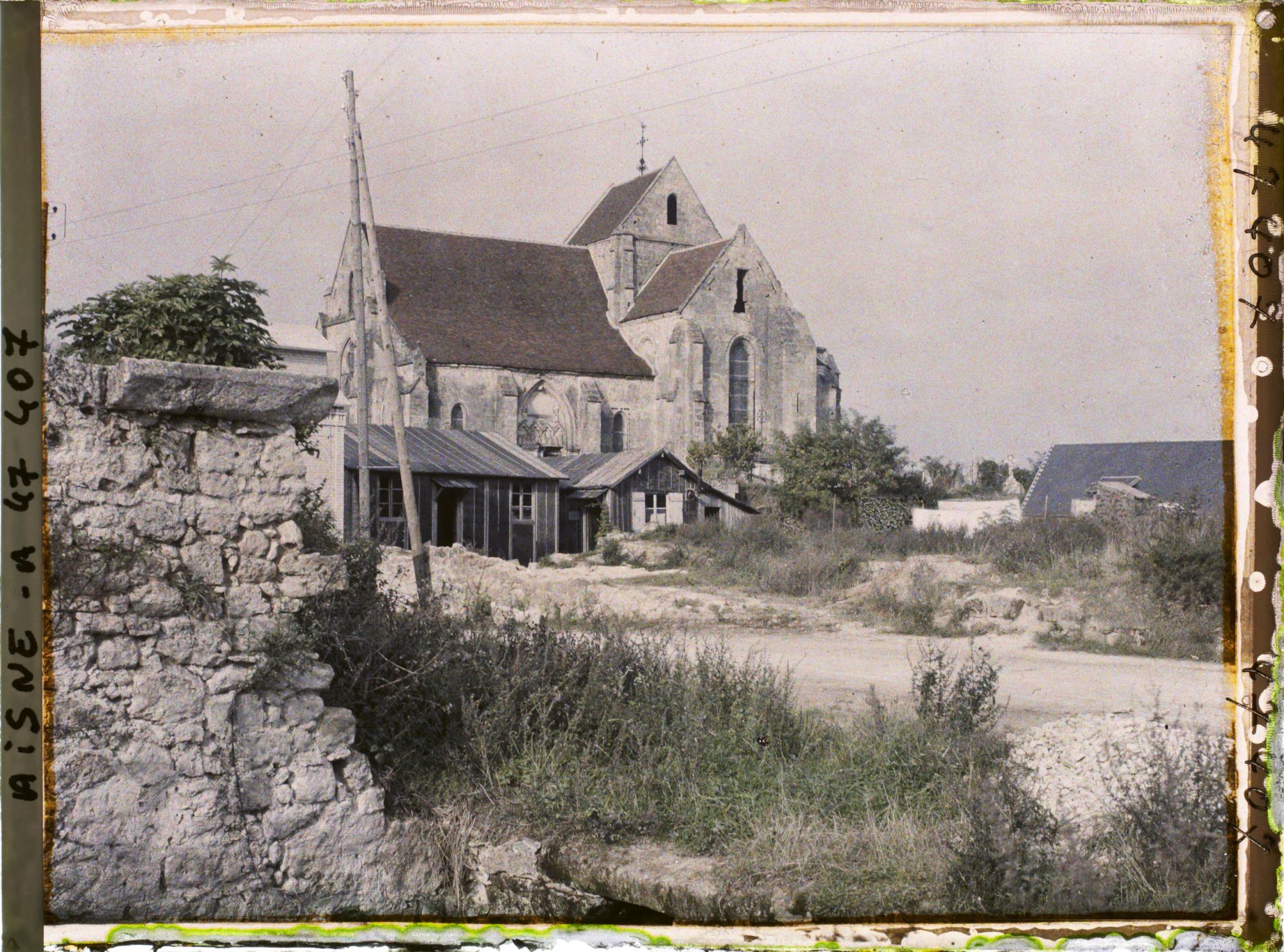 Image représentant France, St Mard, Eglise, face Ouest
