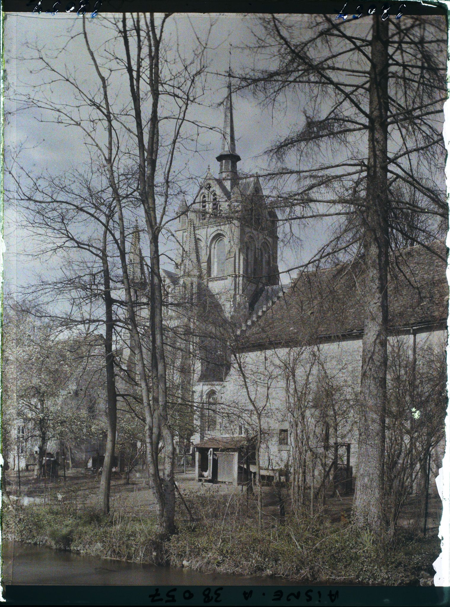 Image représentant France, Braine, Vue vers l'Eglise