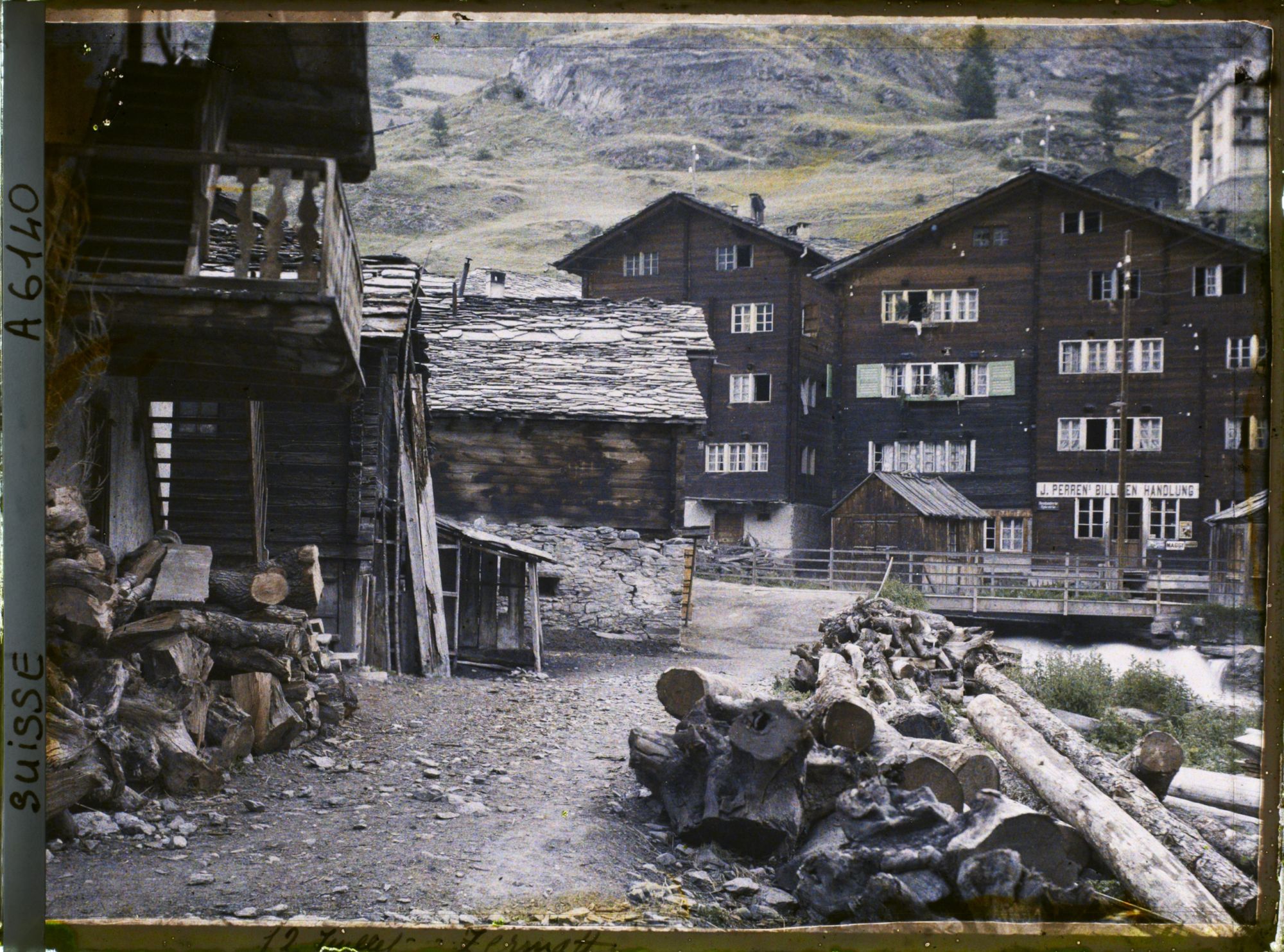 Image représentant Une rue à Zermatt