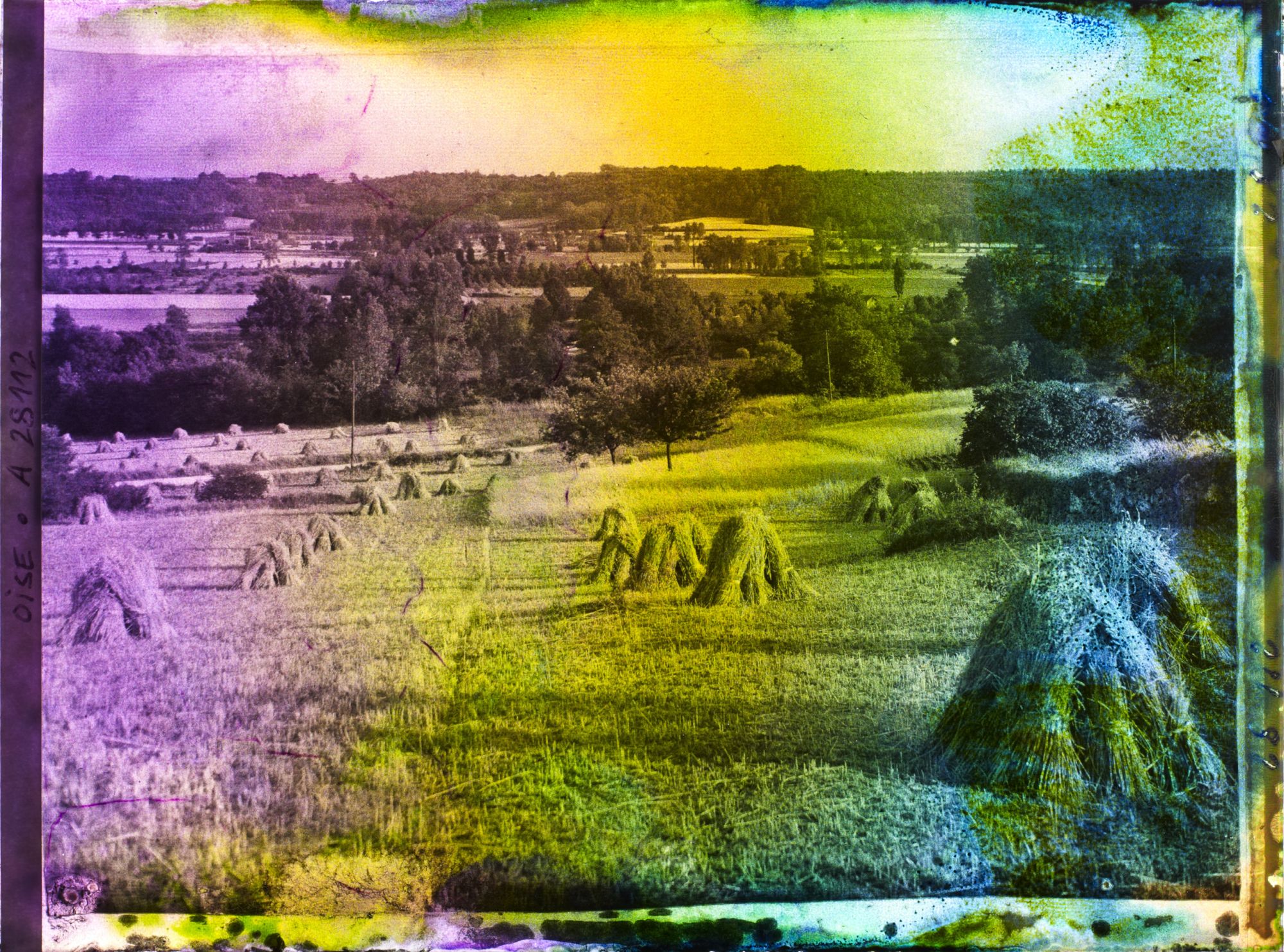Image représentant France, Tracy-le-Val, Vue panoramique sur la Vallée de l'Aisne vers Couloisy