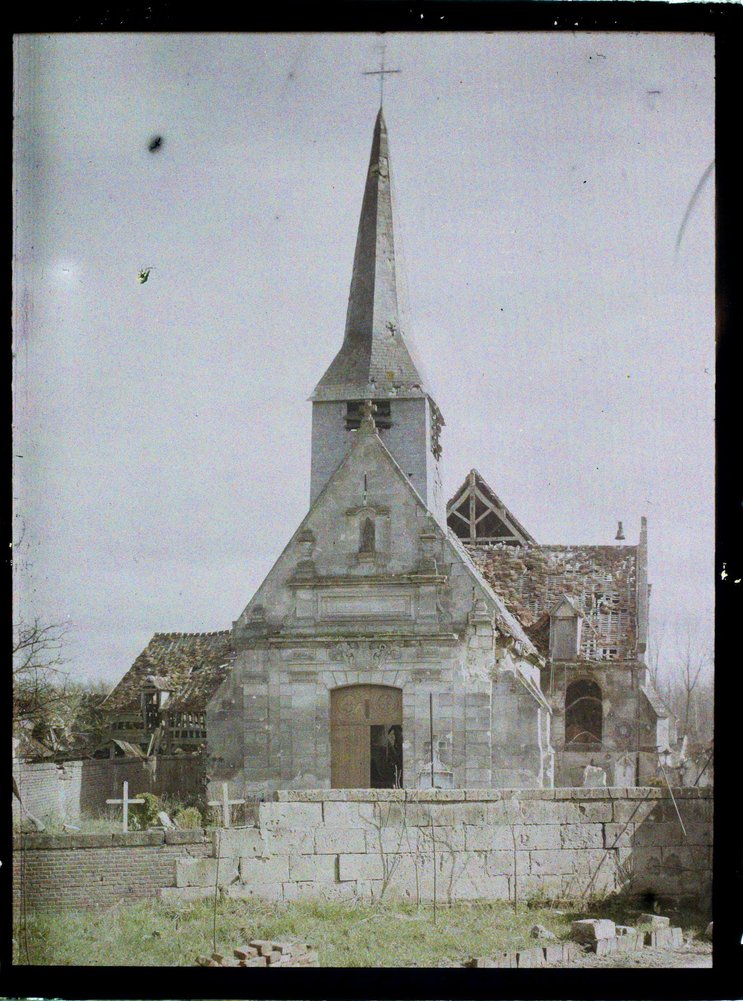 Image représentant France, Marest, Guerre : La même vue intérieure La même vue intérieure